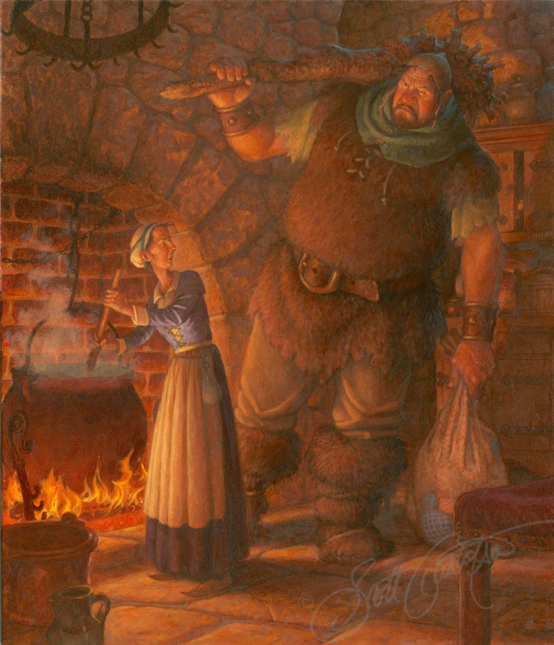 The Giant and his Wife