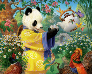 Celestial Seasonings Panda