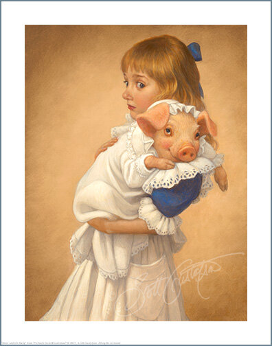 Alice and the Baby — The Art of Scott Gustafson