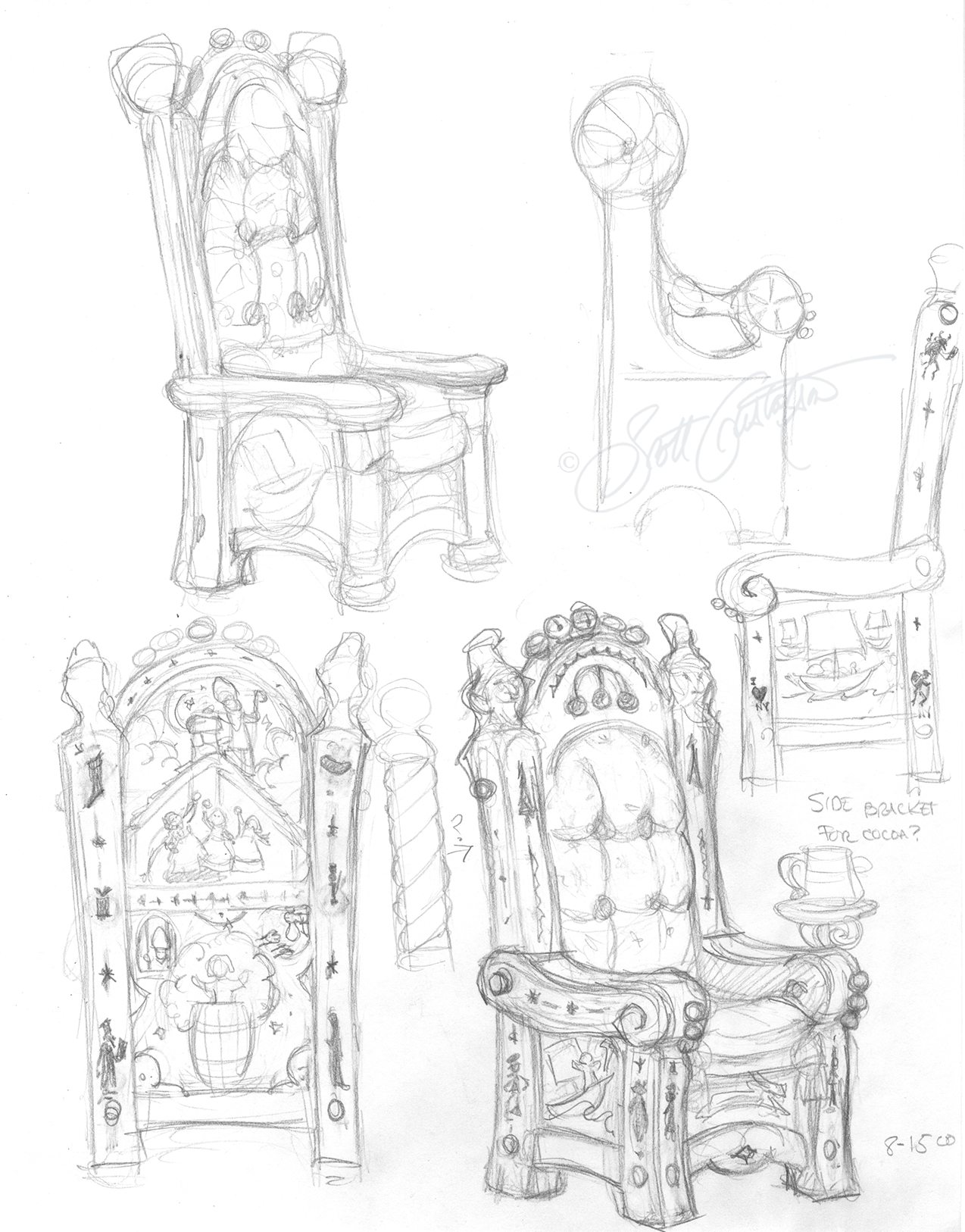 Misc. Christmas Drawings
