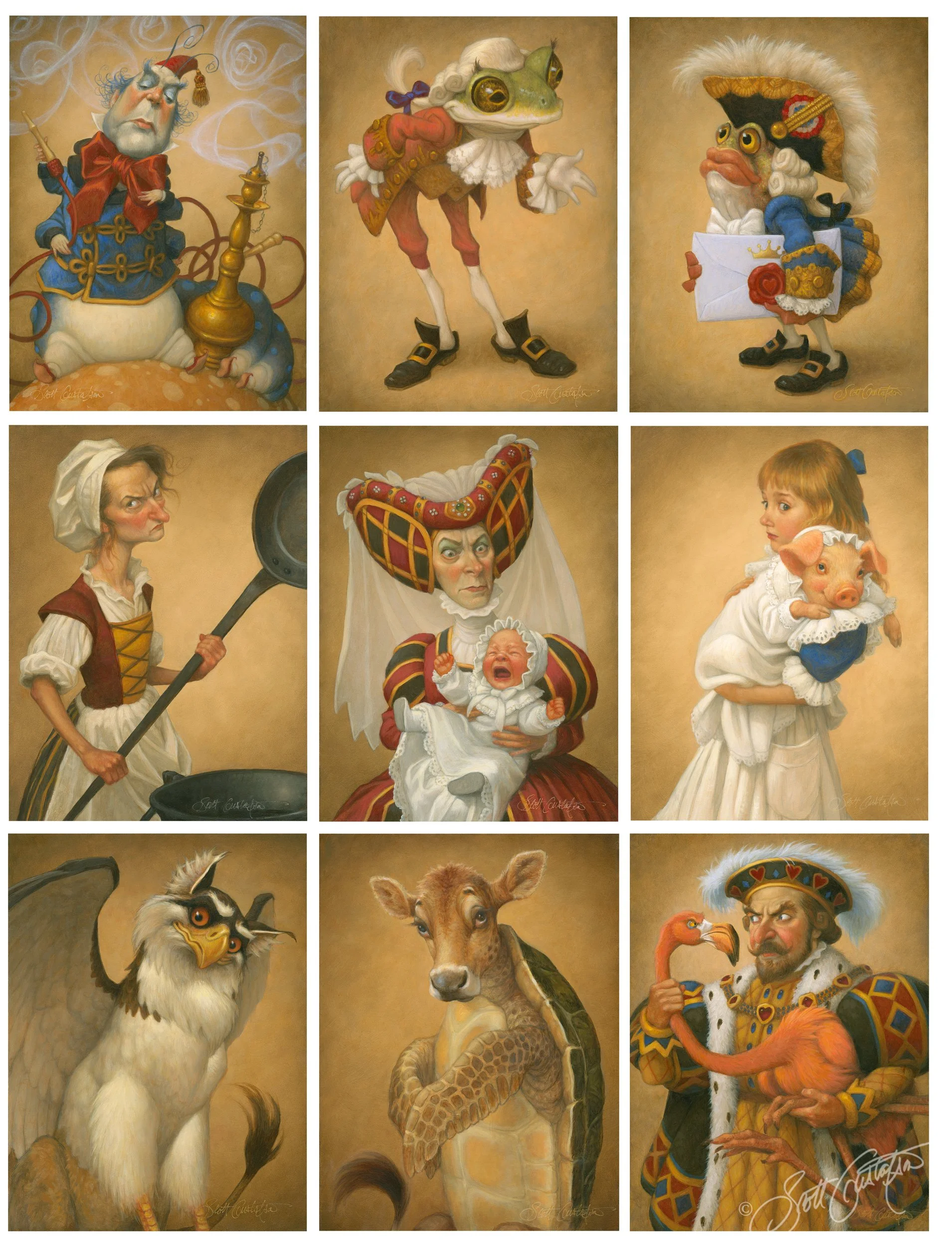 Portraits from Wonderland