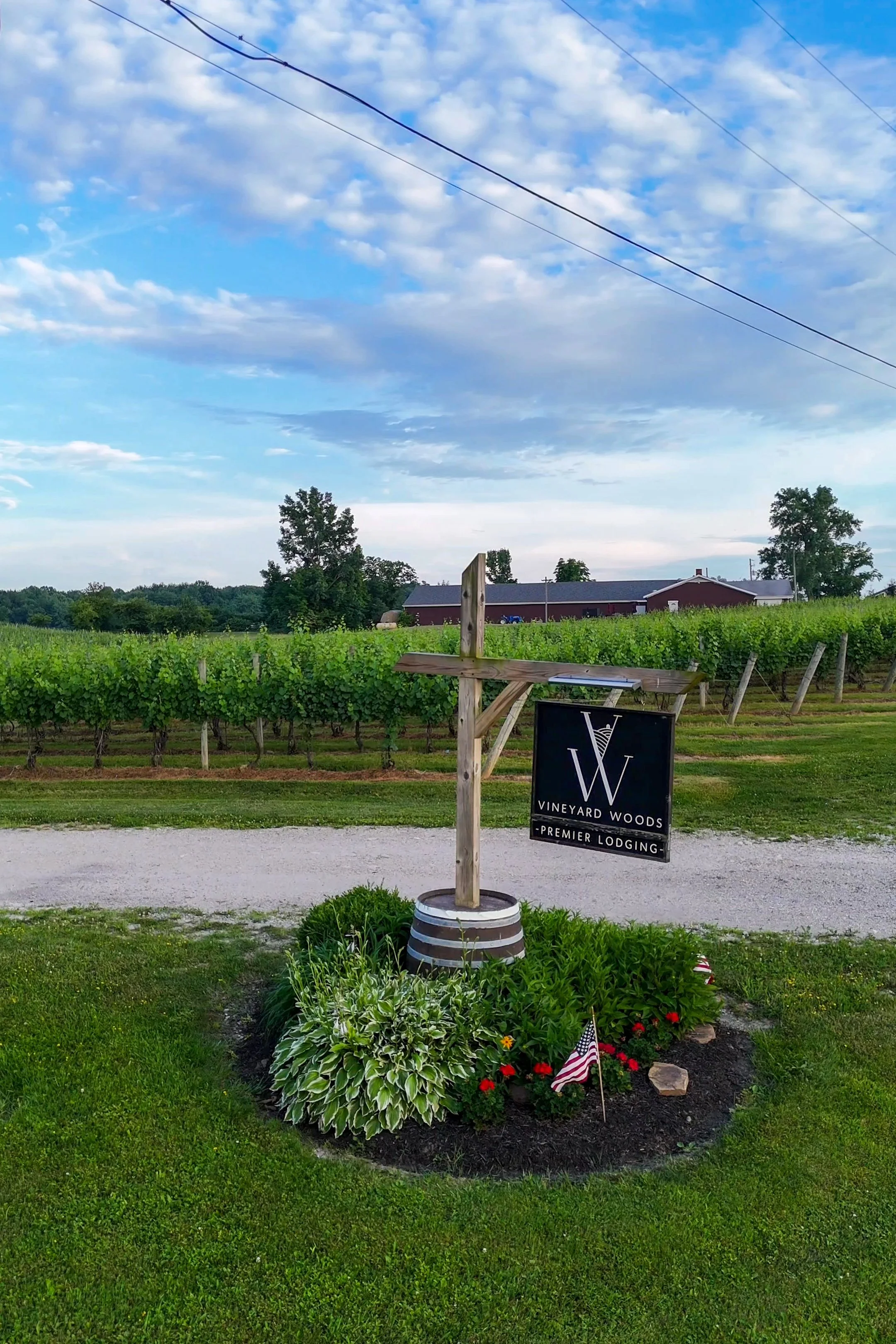 Vineyard Woods Entrance