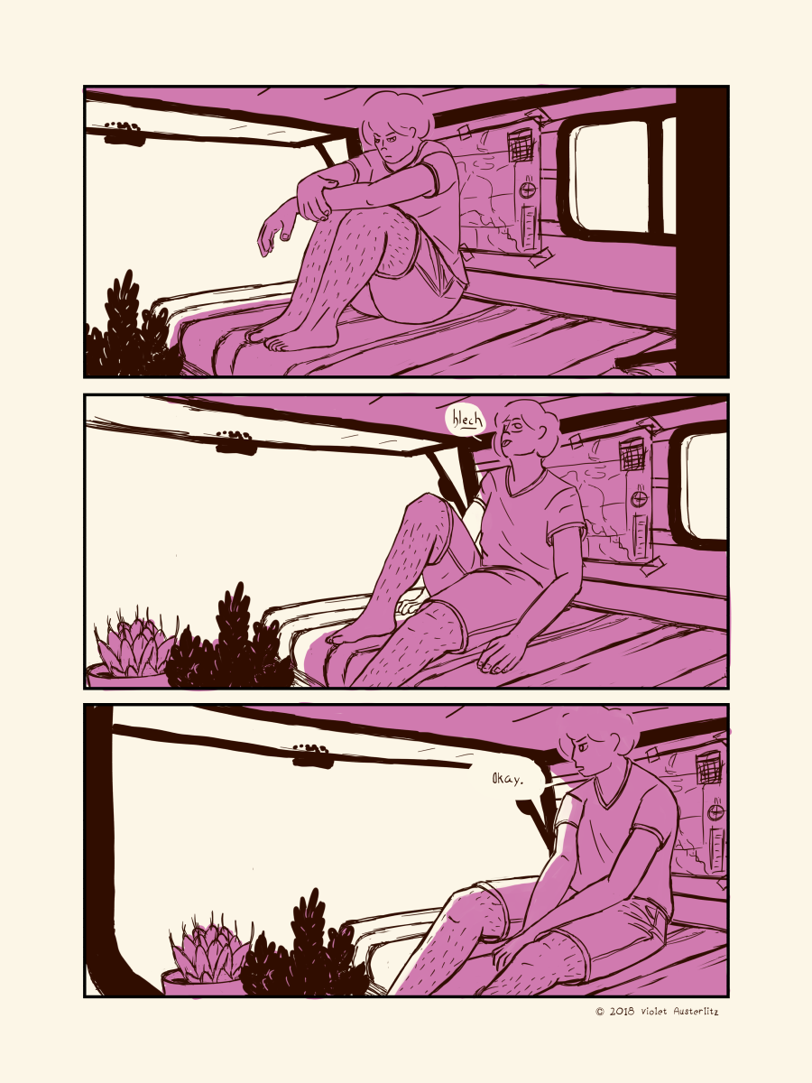 Page from The Satanic Mechanic digital drawing