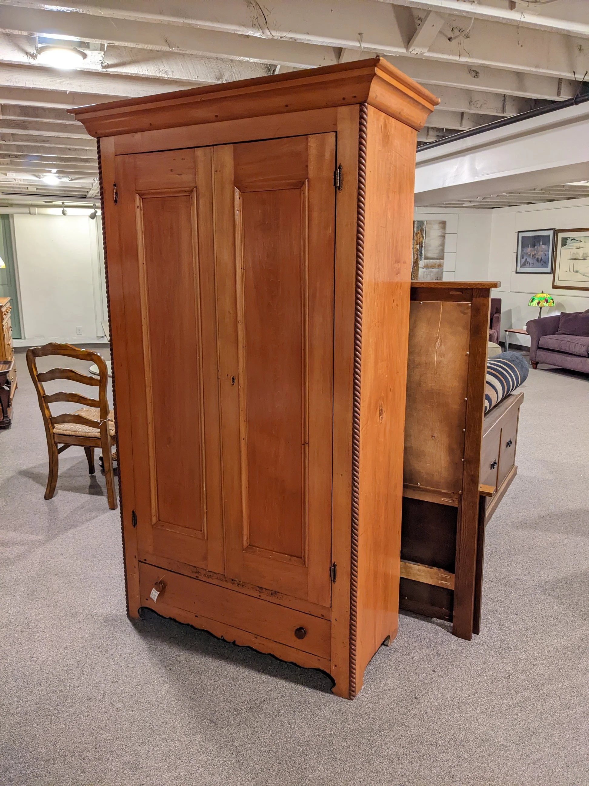 Antique Wardrobe Closet — Furnish Traders