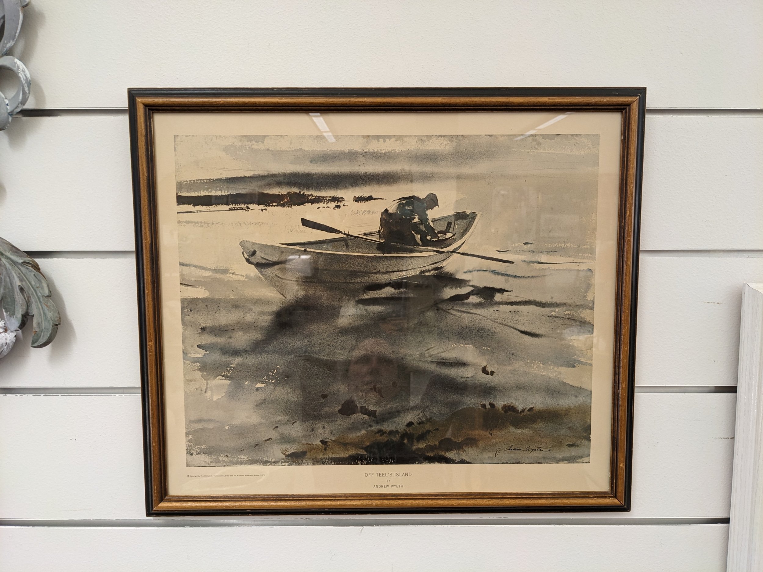 A. Wyeth Off Teels Island Print