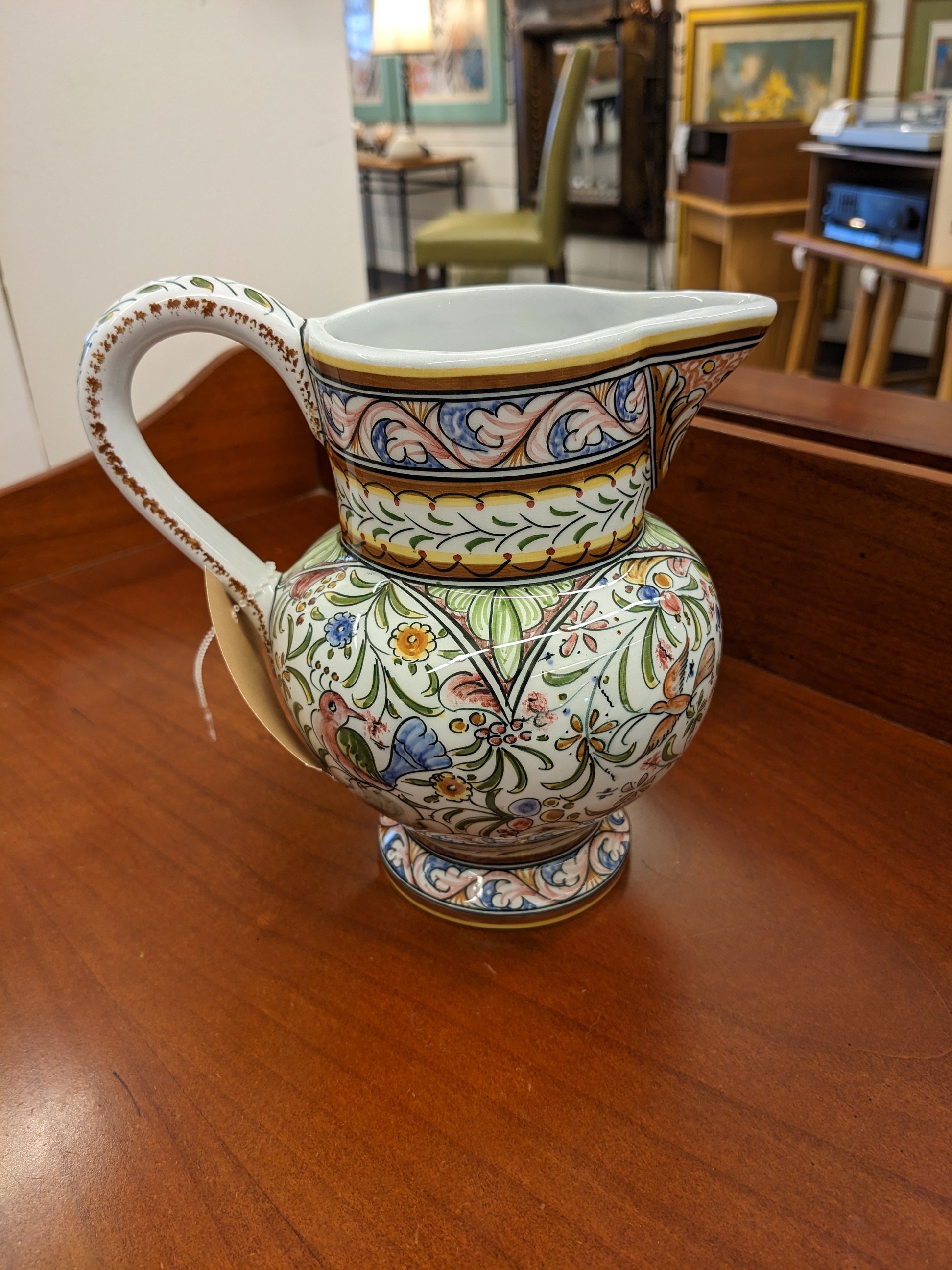 Portugal Hand-Painted Jug/Pitcher