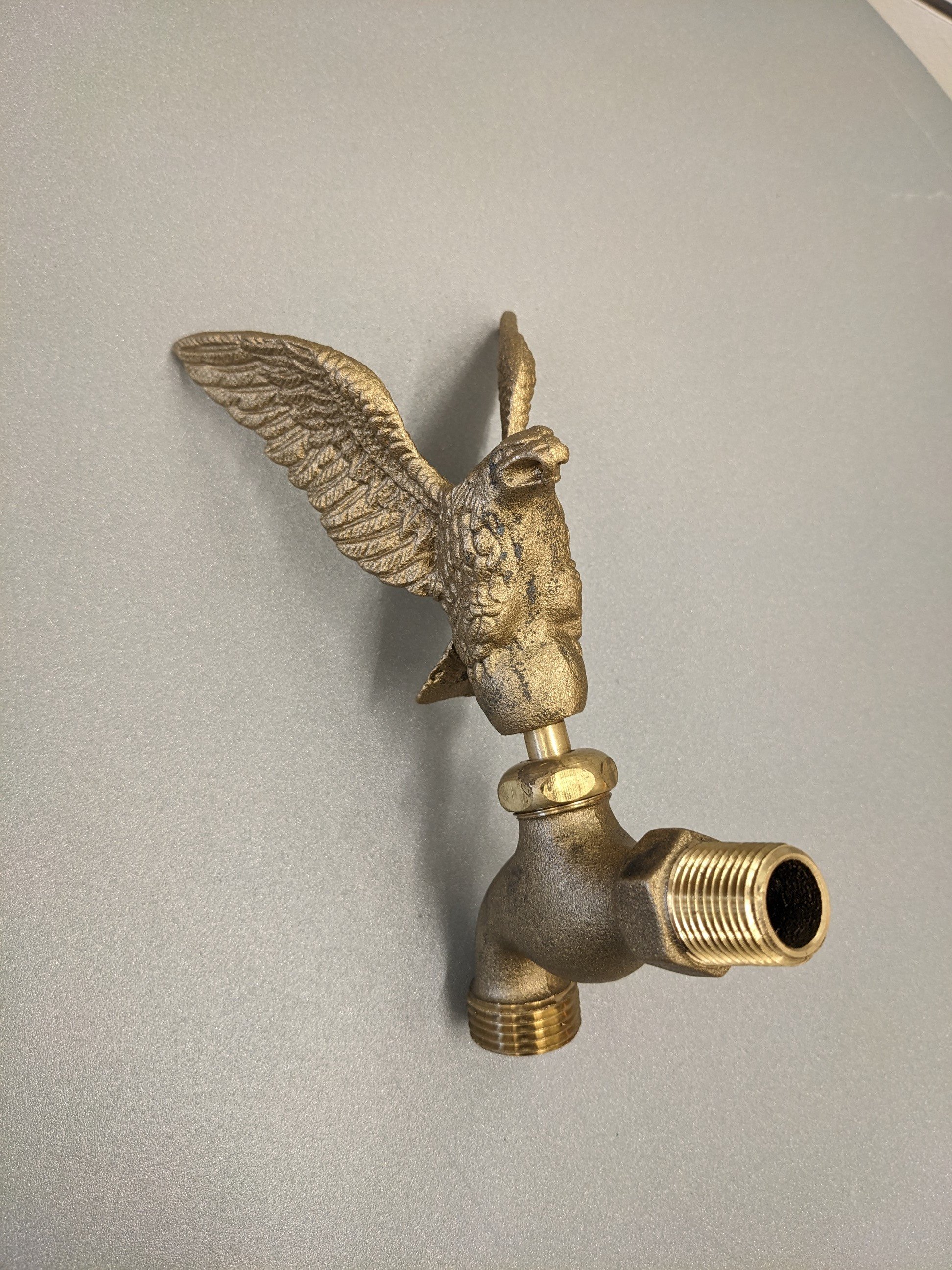 Outdoor Brass Eagle Spigot