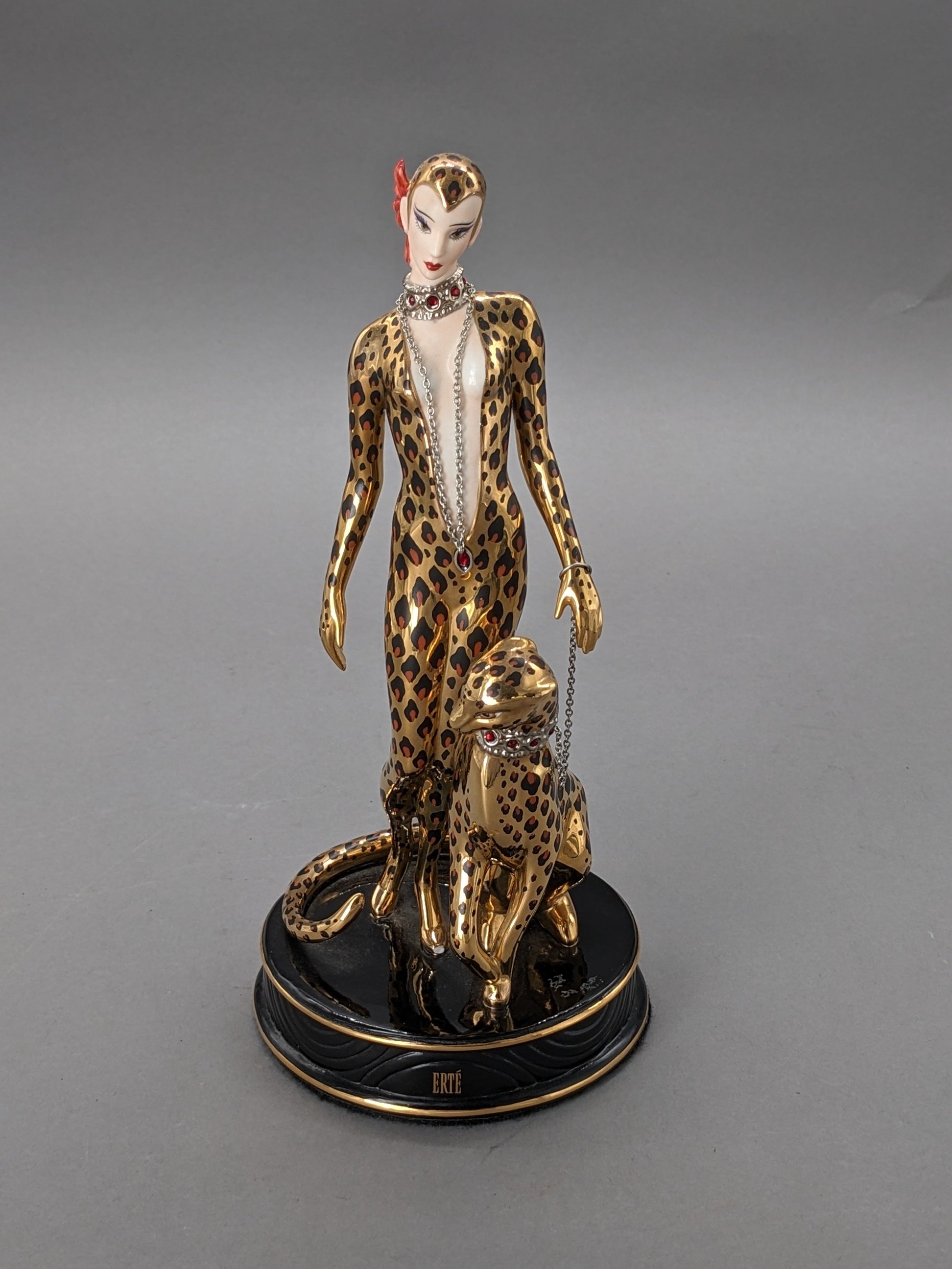 House Of Erte Hand Painted Porcelain Figurines