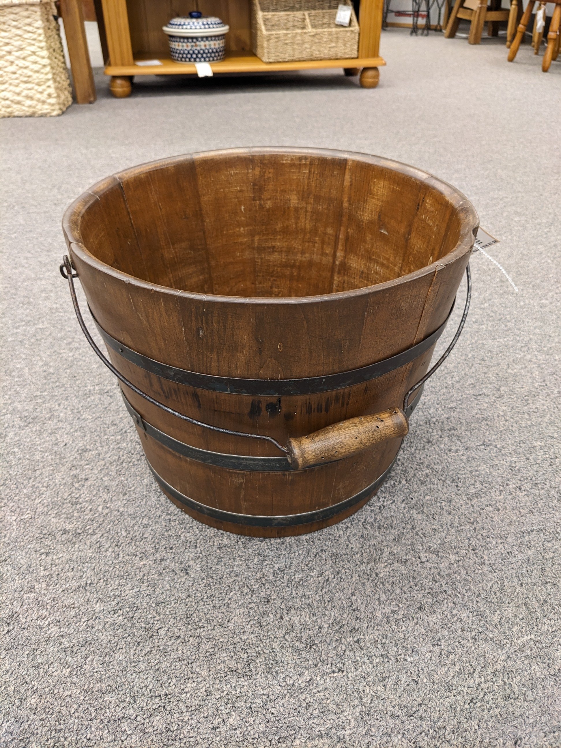 Shaker-Style Staved Bucket