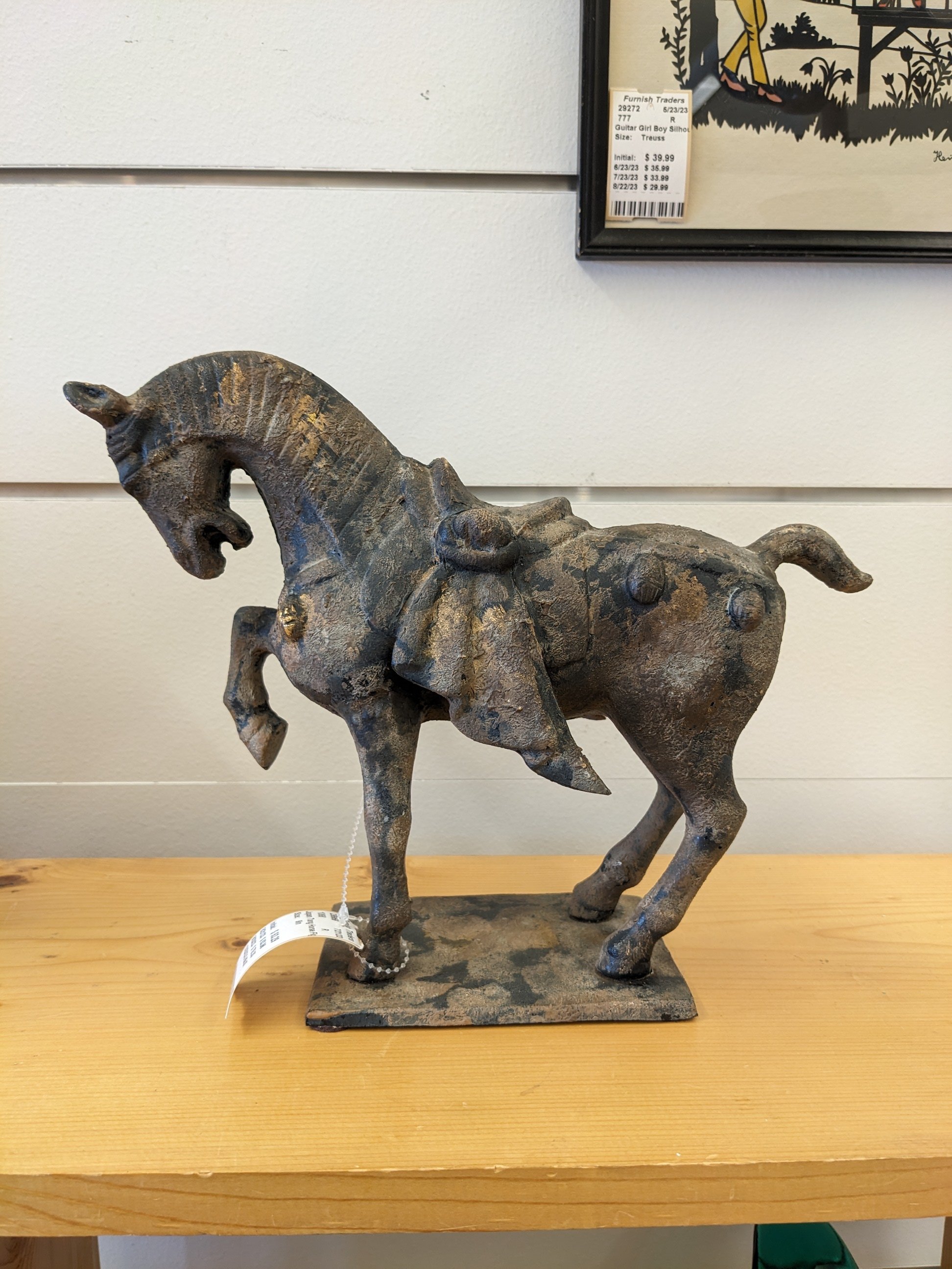 Japan Tang Horse Figurine