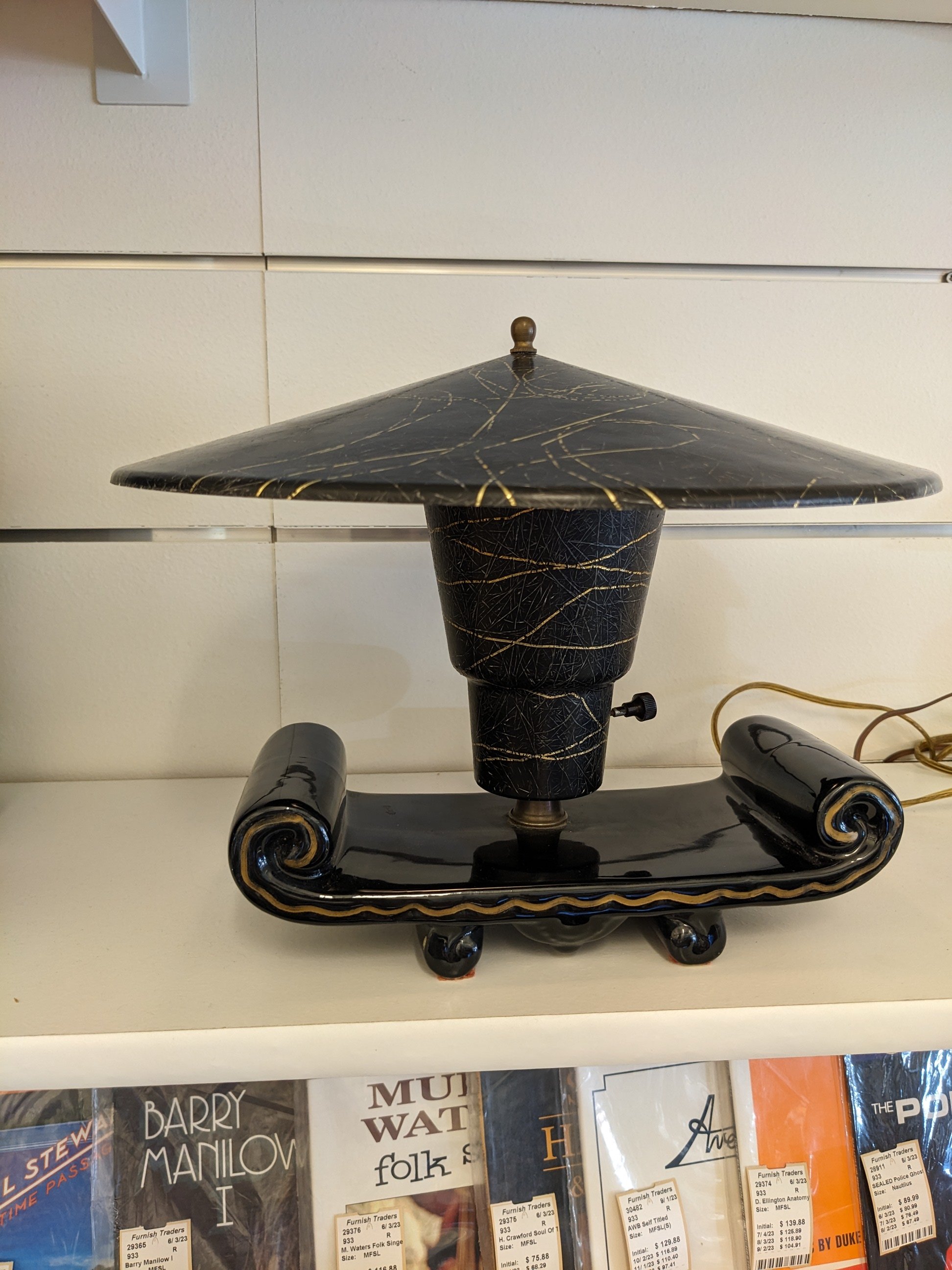 1950s Asian-Style TV Lamp