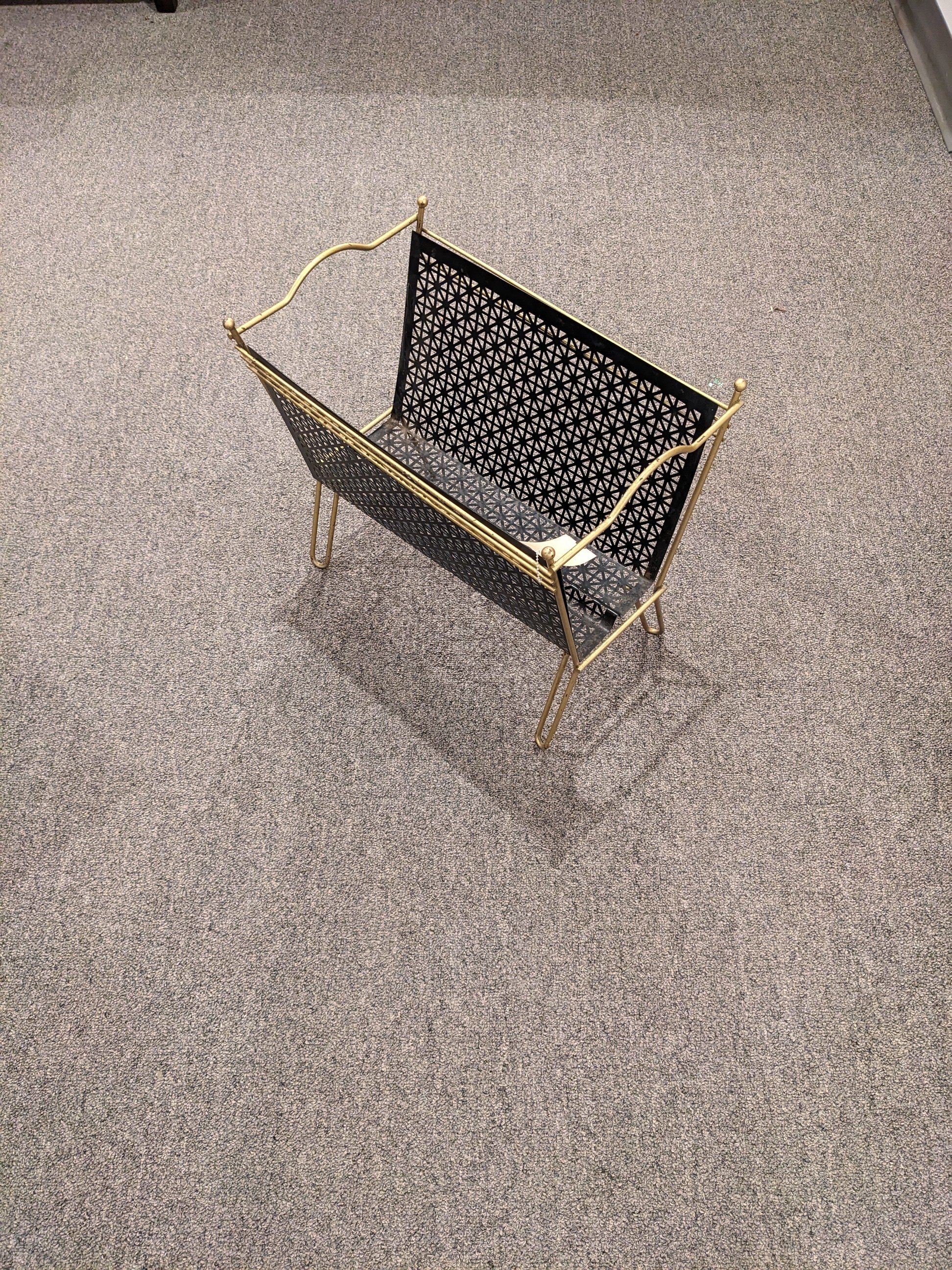 MCM Metal Magazine Rack