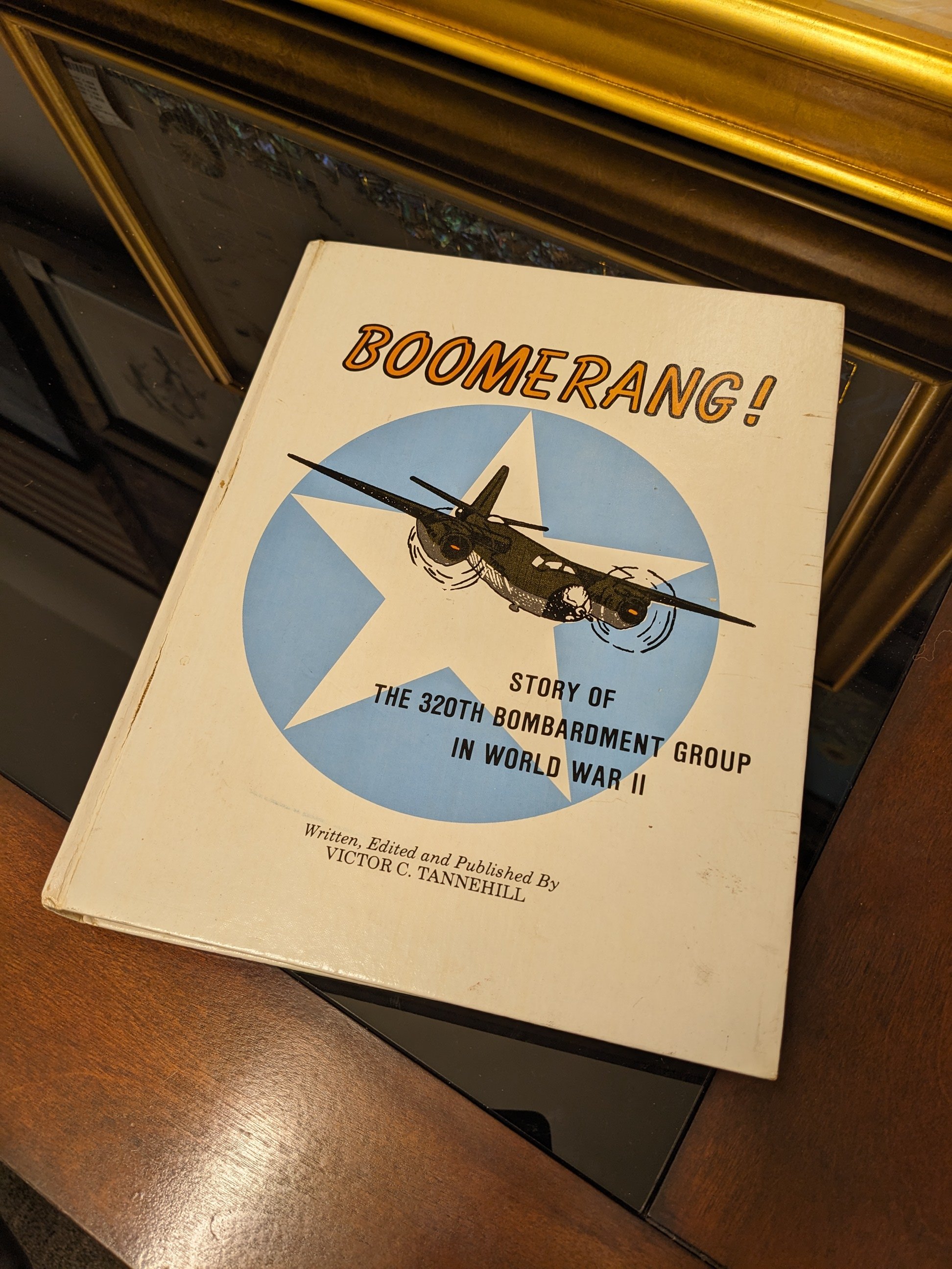 Autographed Boomerang WWII Book