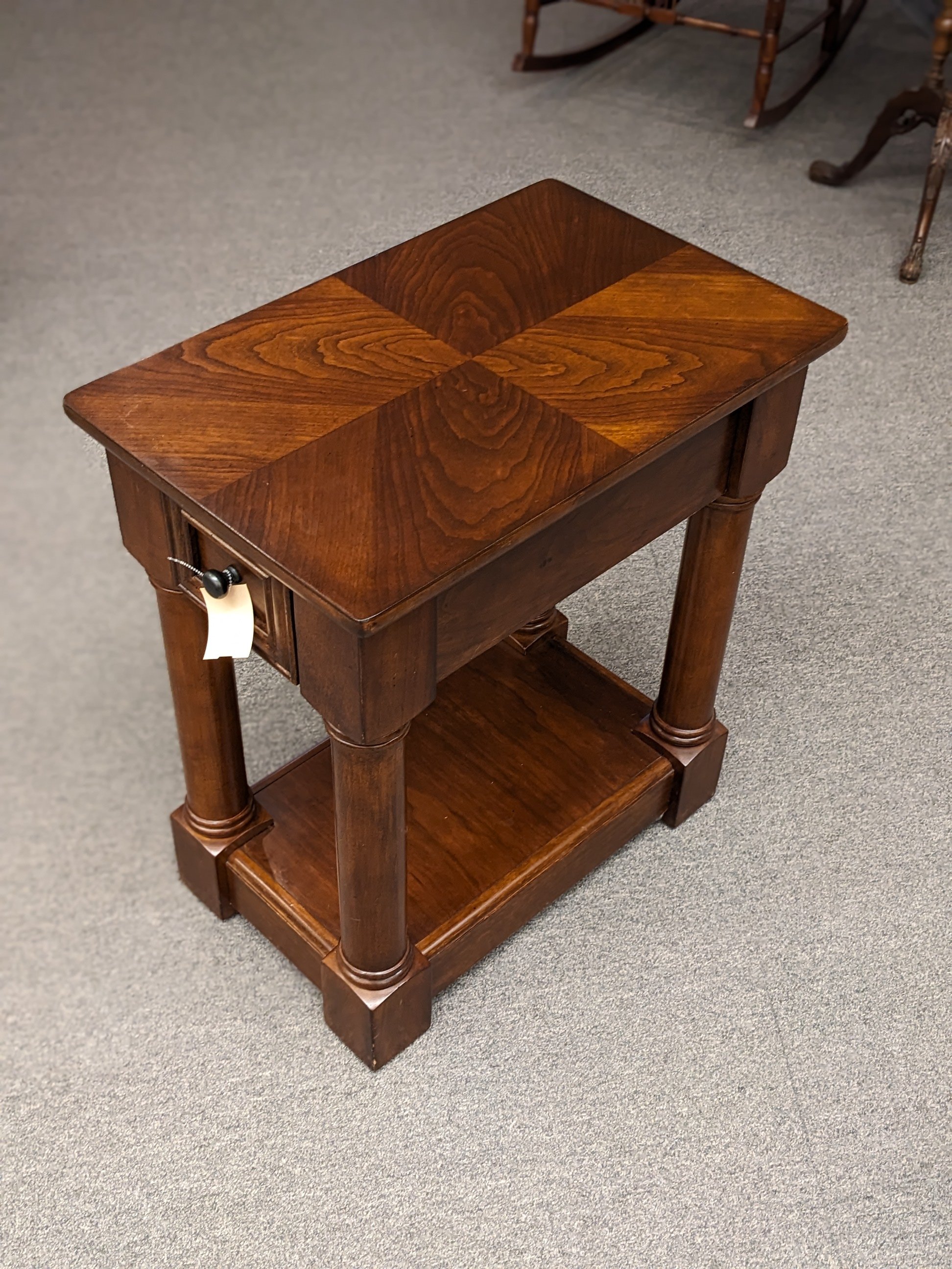 Dovetailed Chairside End Table