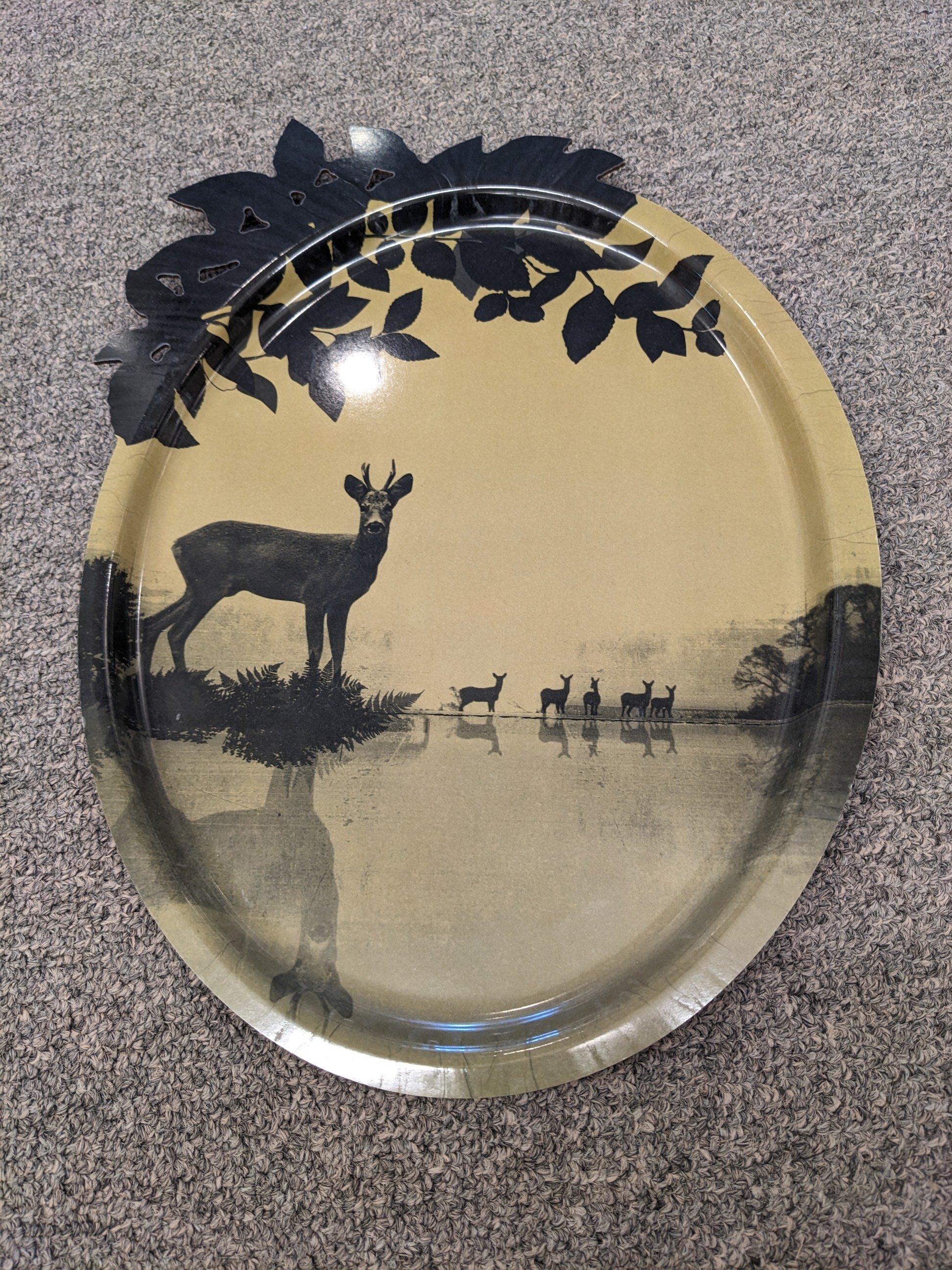 Ibride French Deer Serving Tray