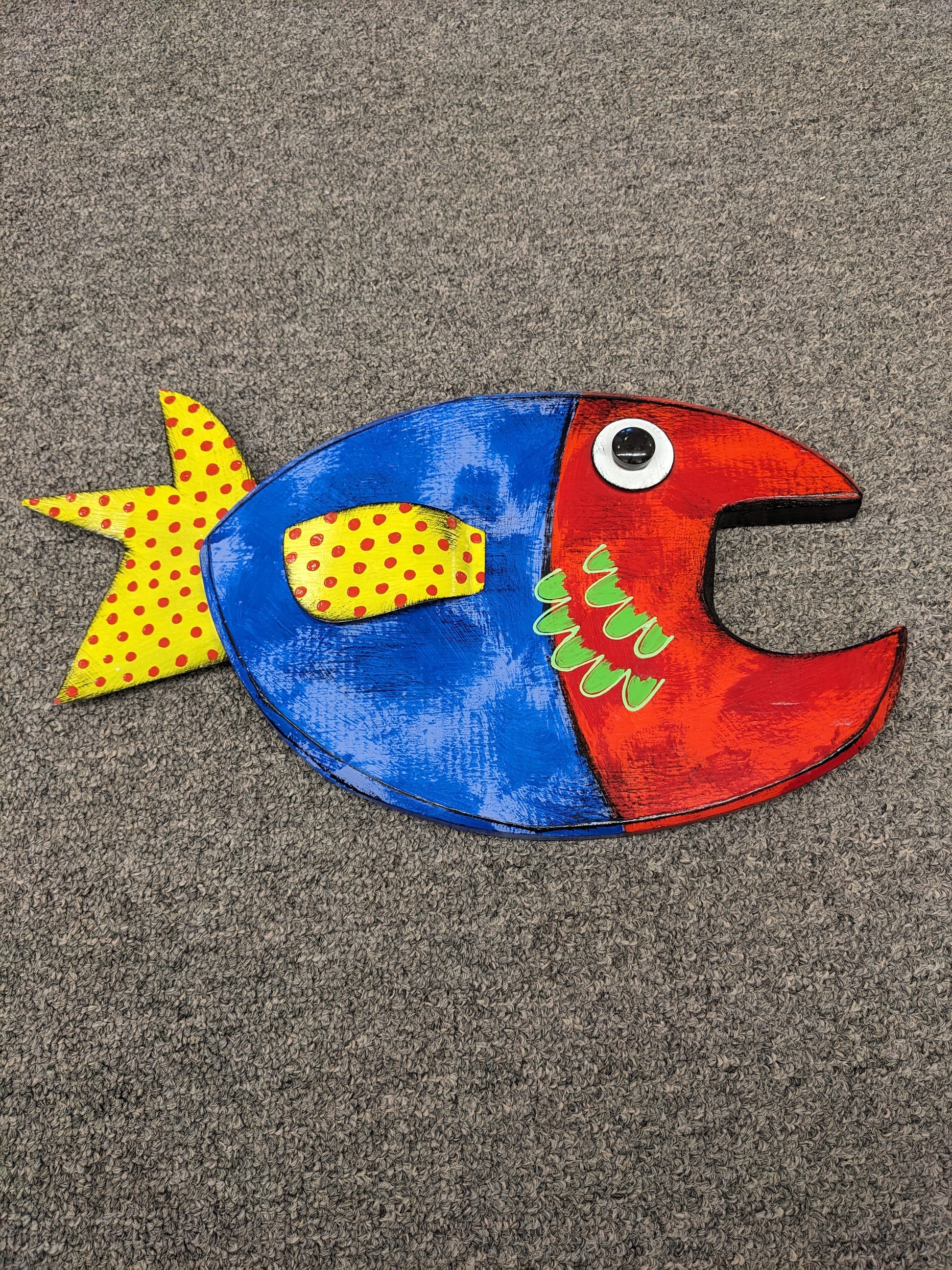 Original Tra Art Studio Fish Wall Decor