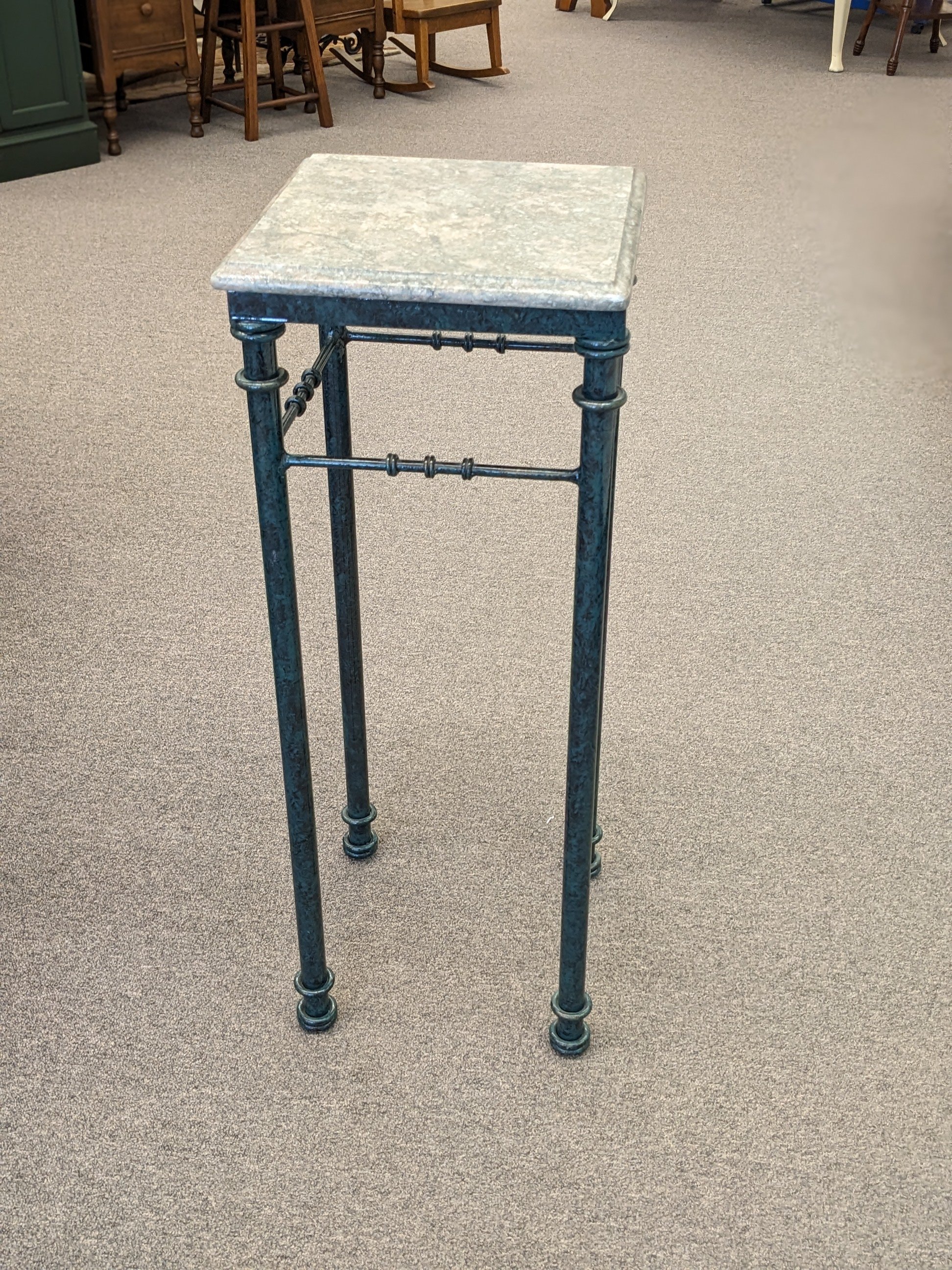 Marble Top Plant Stand by Pier 1