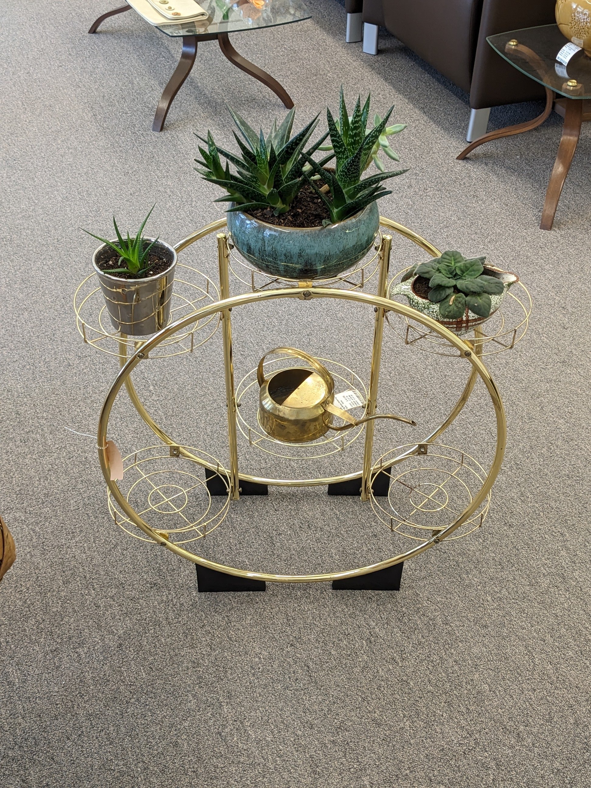 Post Modern Tiered Plant Stand