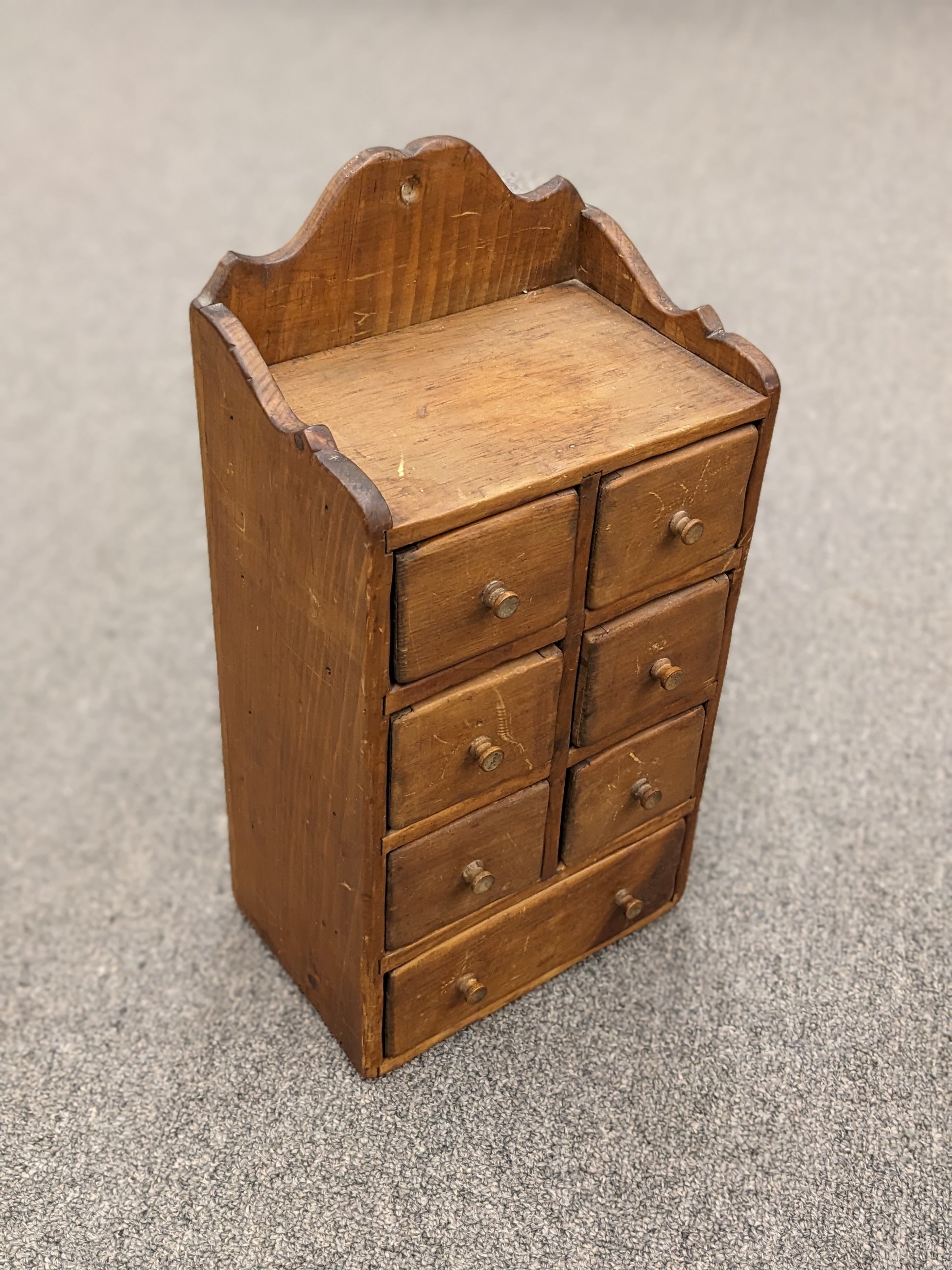 Vintage 7-Drawer Spice Cabinet