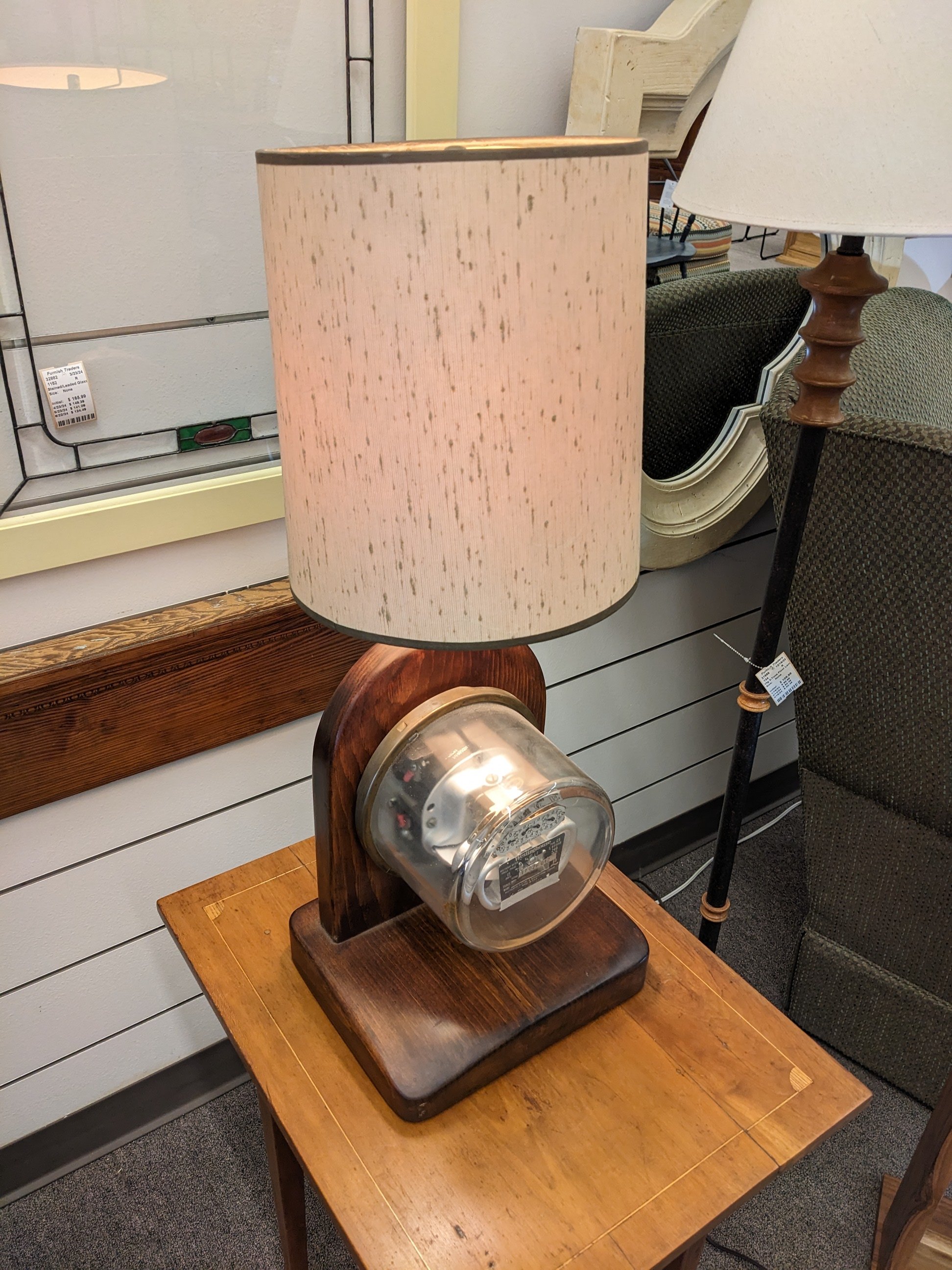 Westinghouse Electric Meter Table Lamp