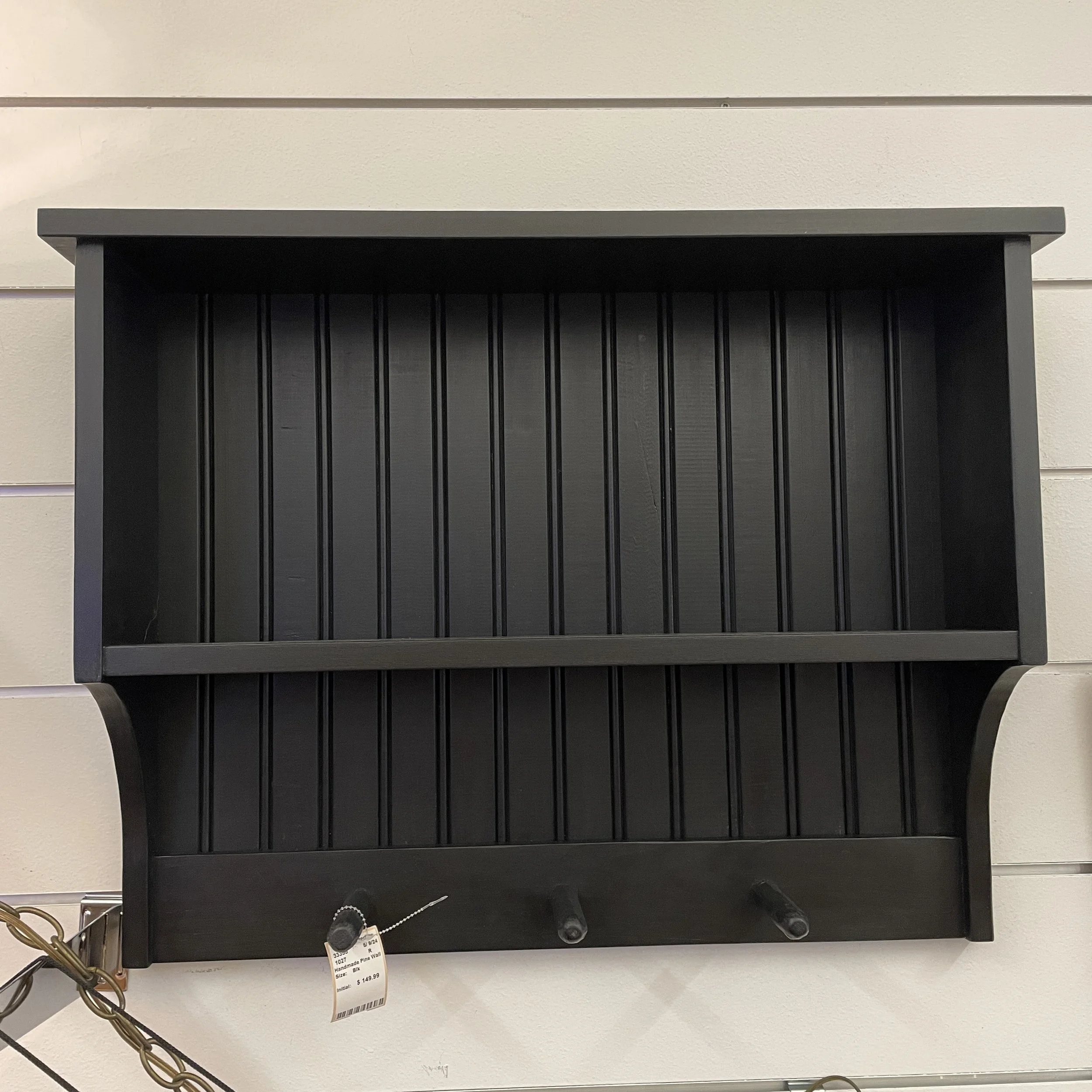 *Handmade Pine Wall Shelf