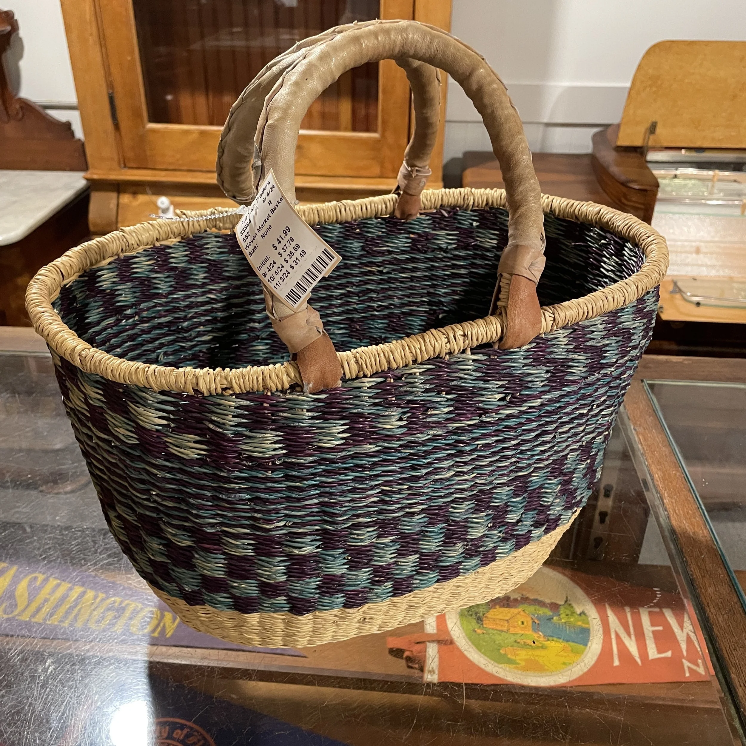 Woven Market Basket
