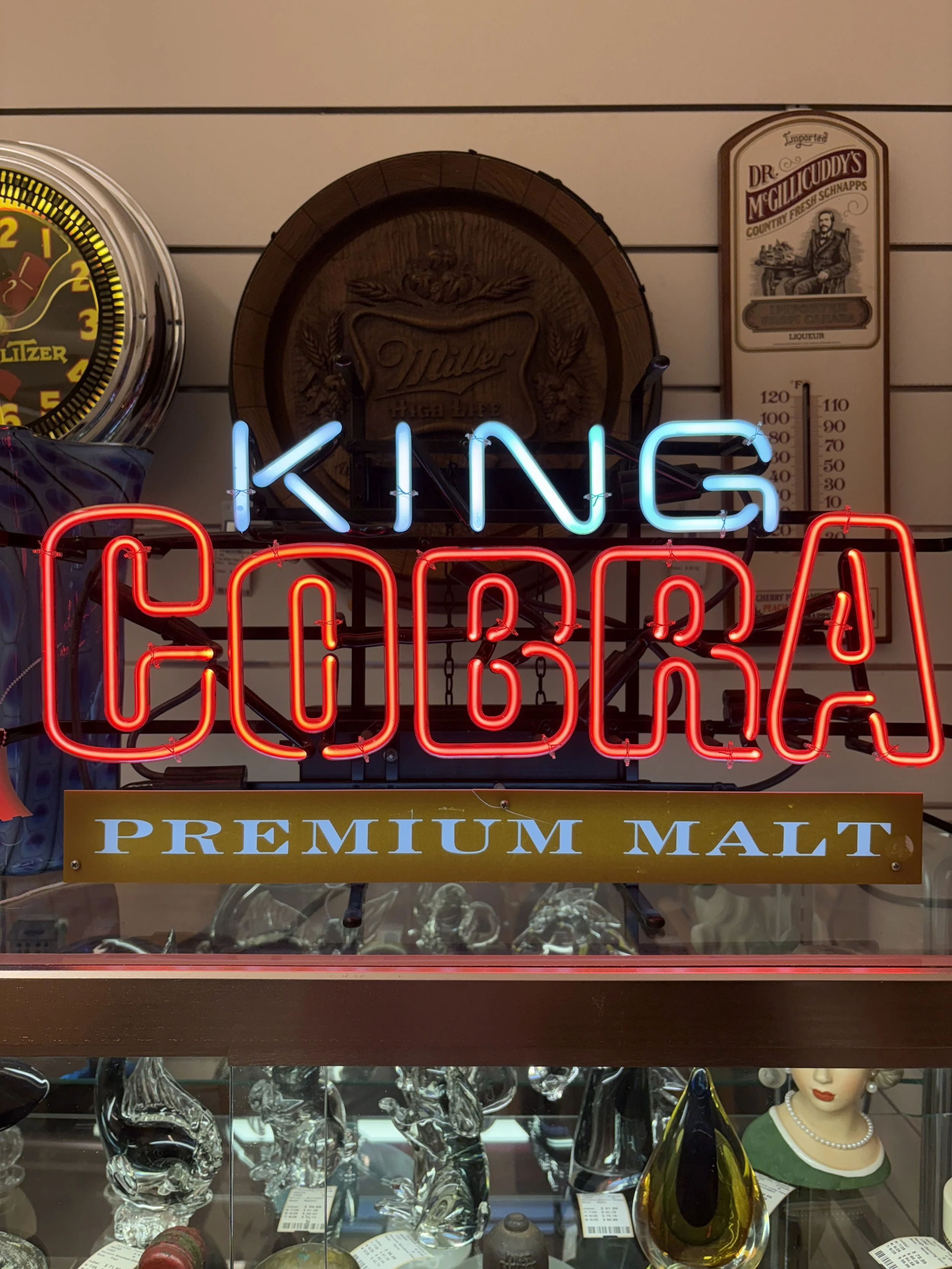 King Cobra Malt Neon Sign