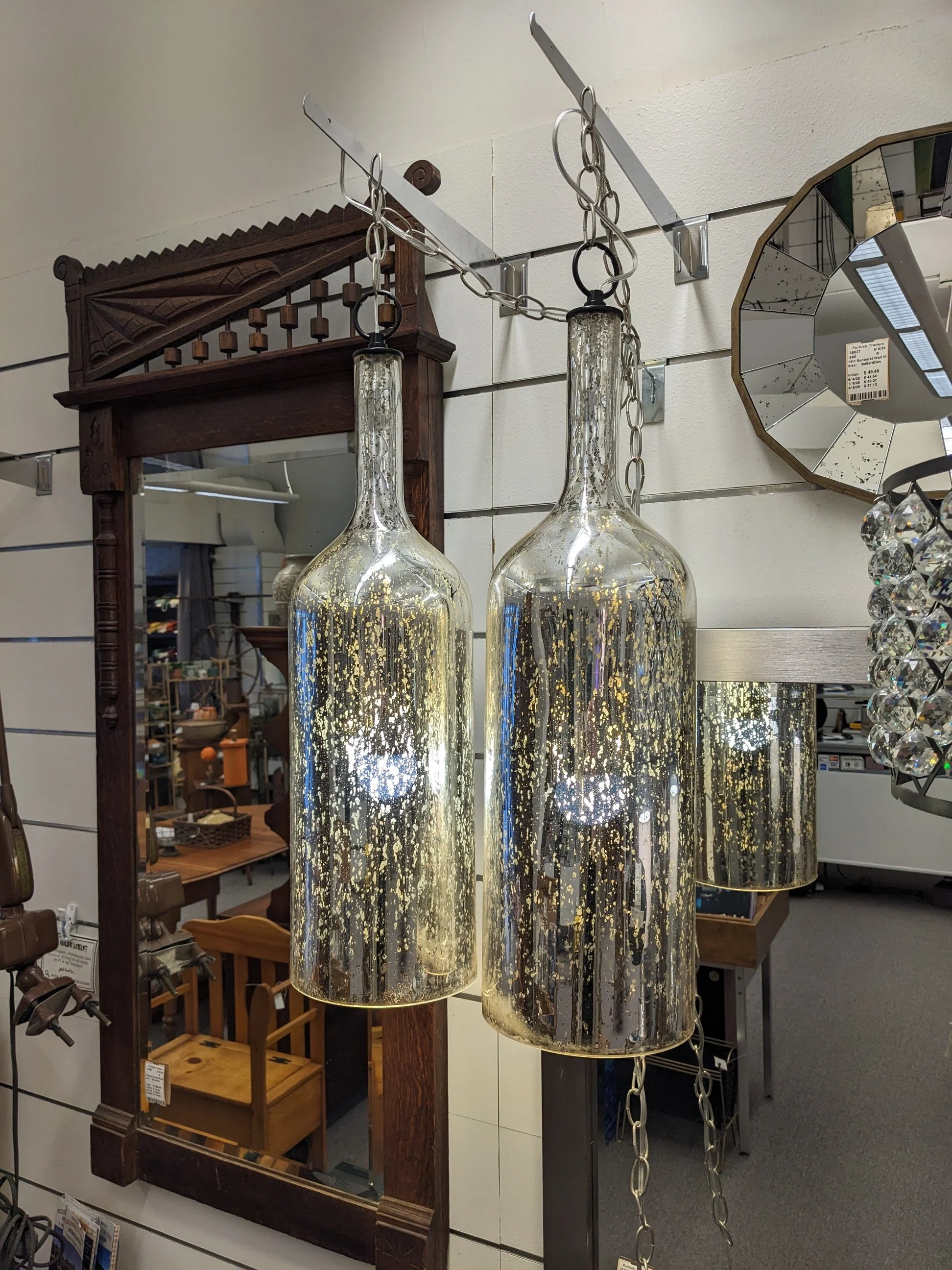 Silver Finish Pendant Lights