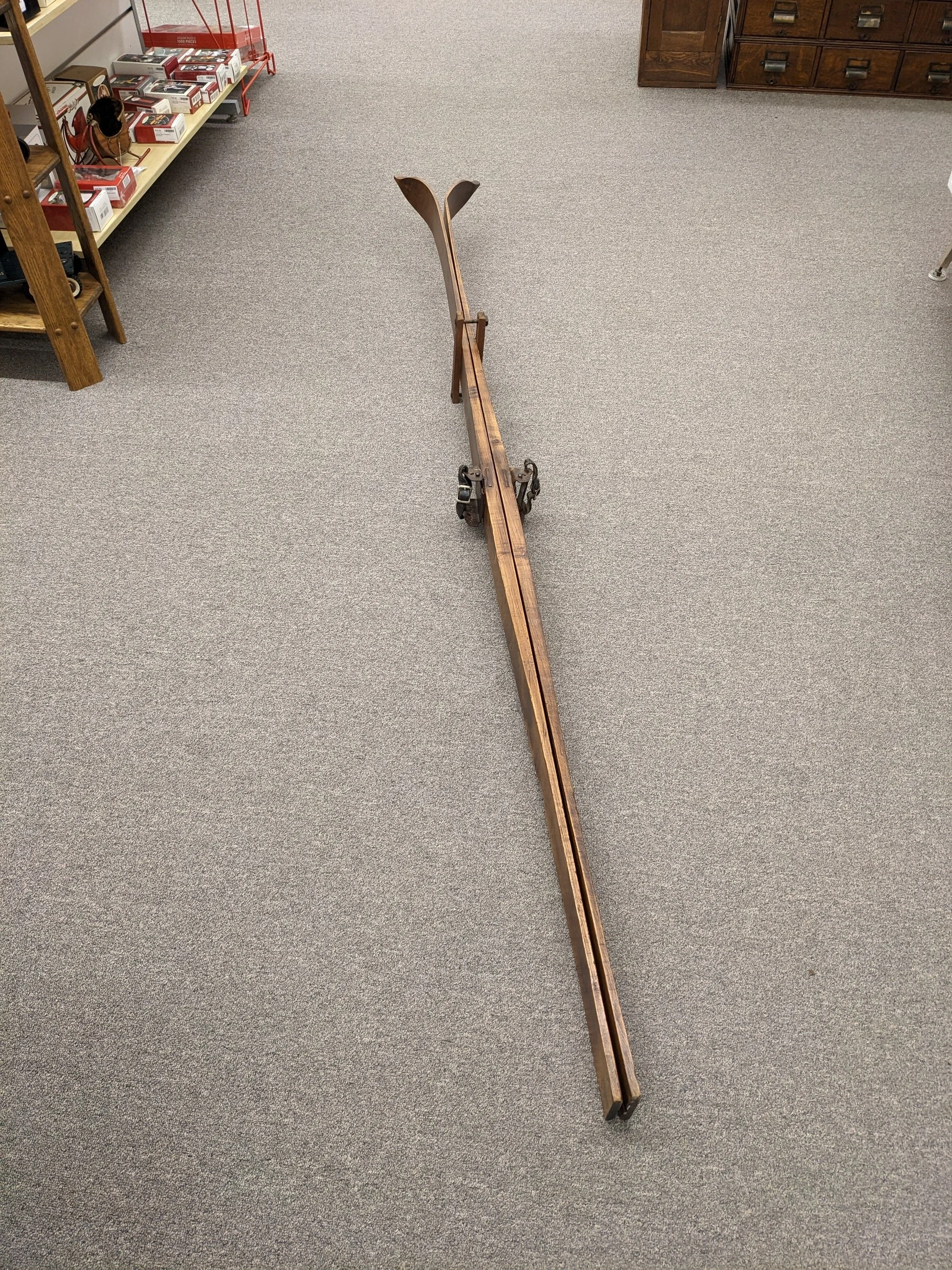 Authentic Scandinavian-Style Snow Skis