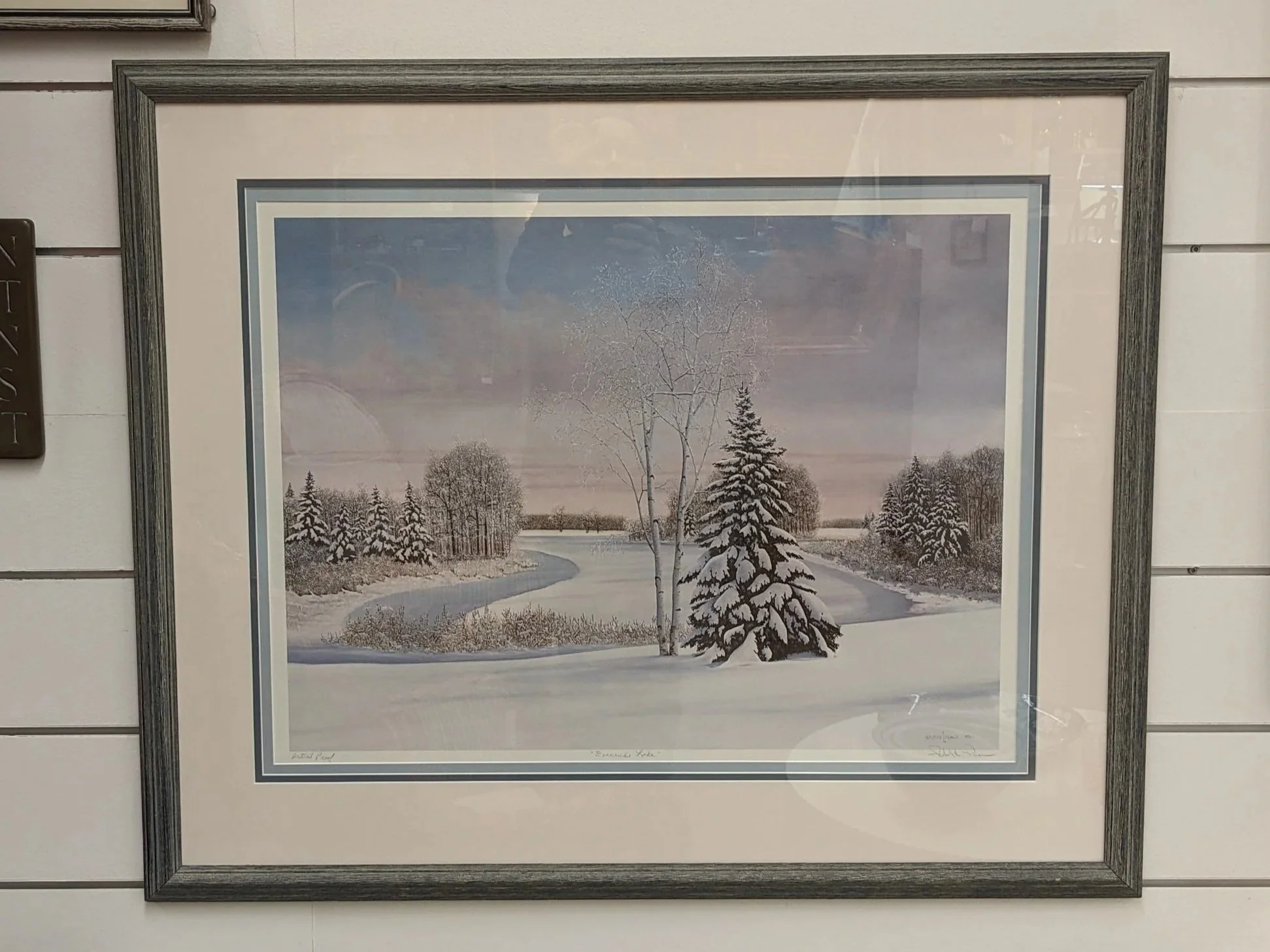 "Evinrude Lake" Robert L. Pence Artist Proof