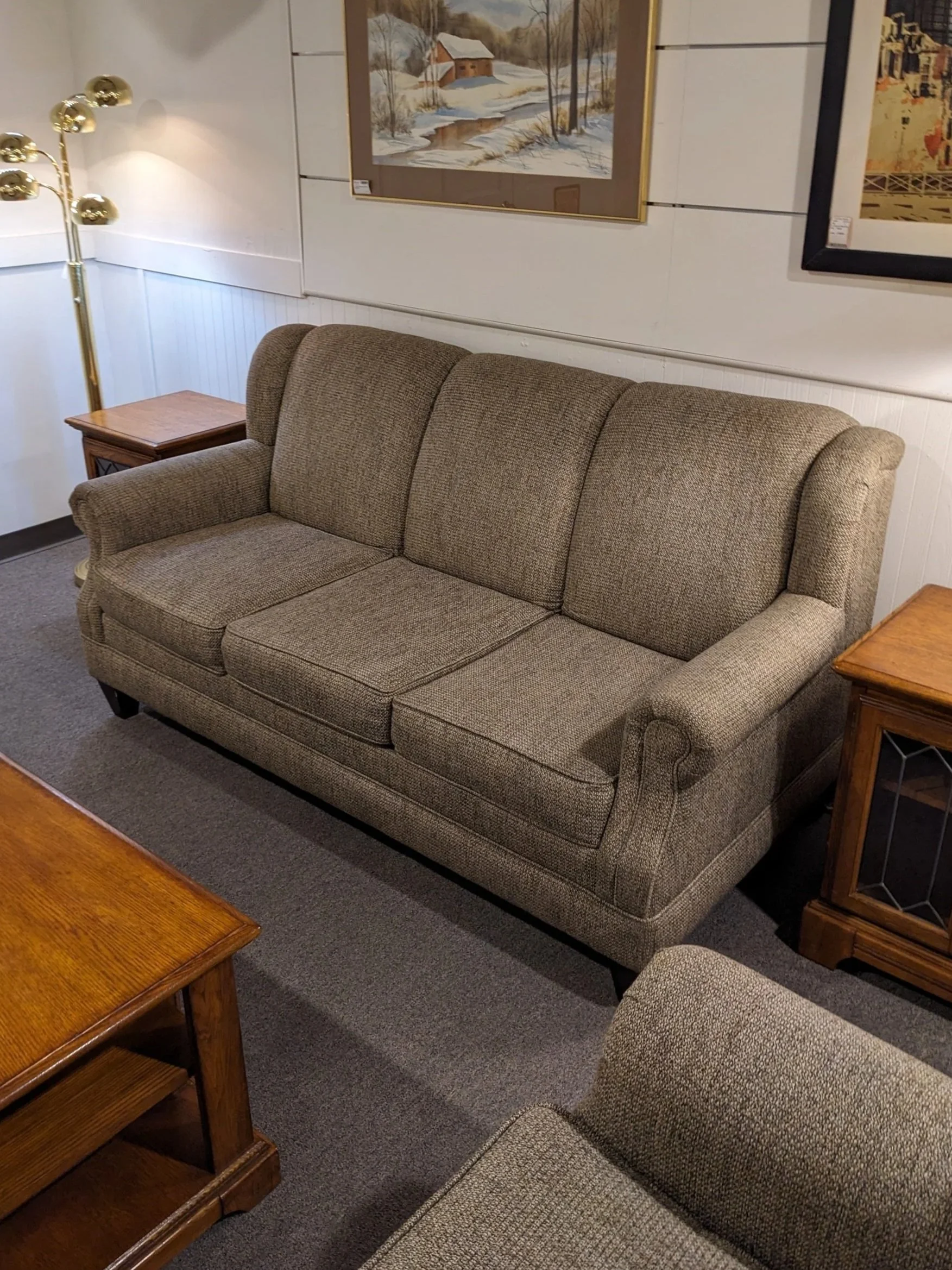 Marshfield 3-Cushion Apartment-Sized Sofa