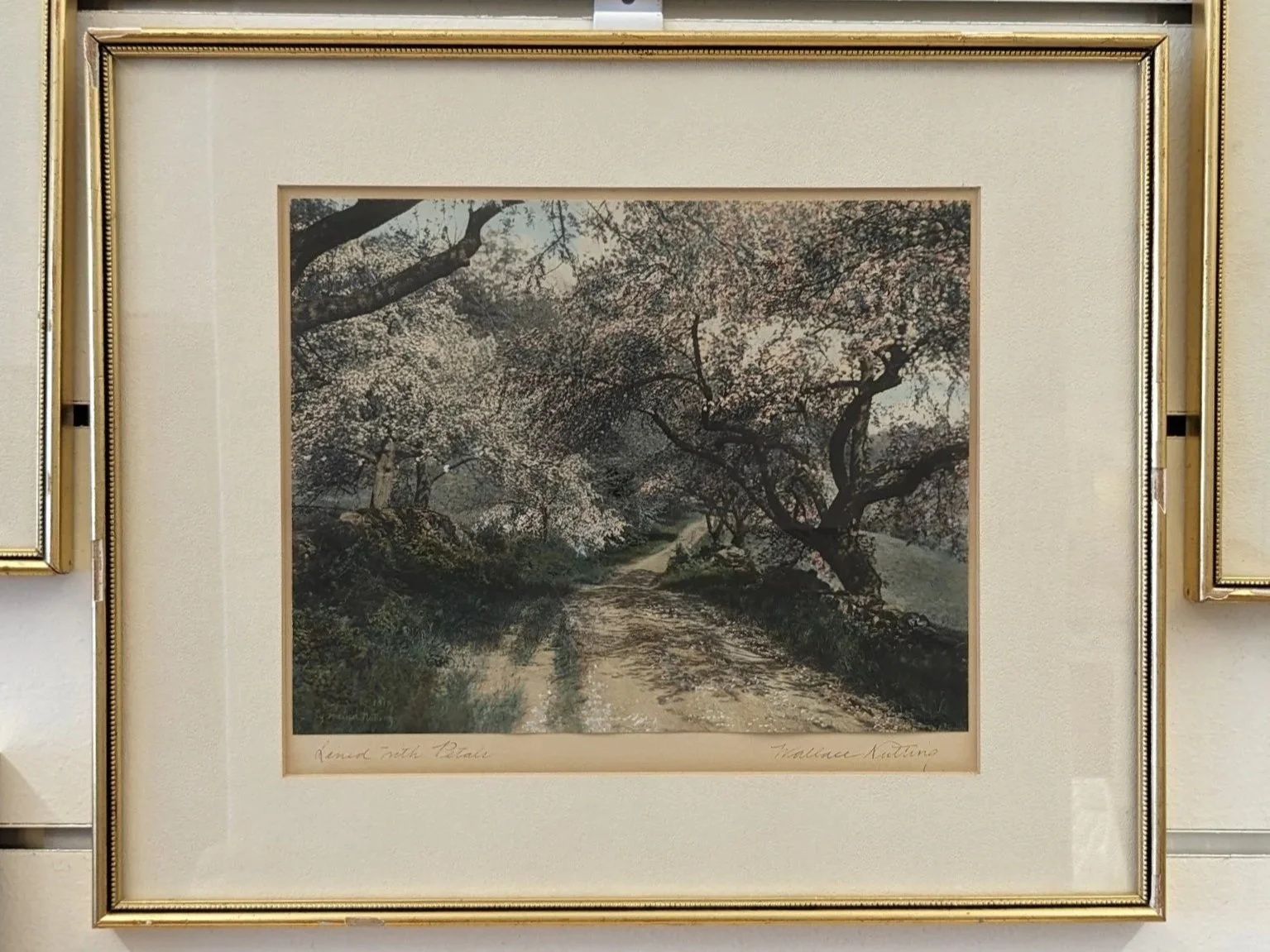 Wallace Nutting Colored Print