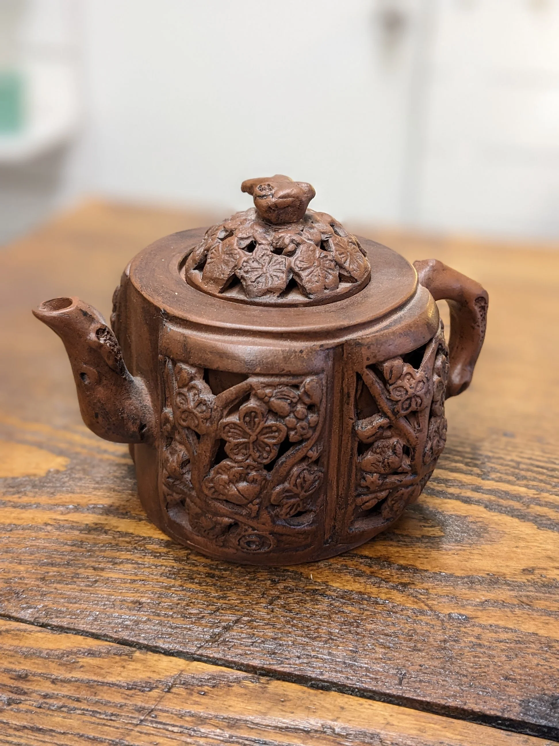 Signed Chinese Yixing Clay Teapot