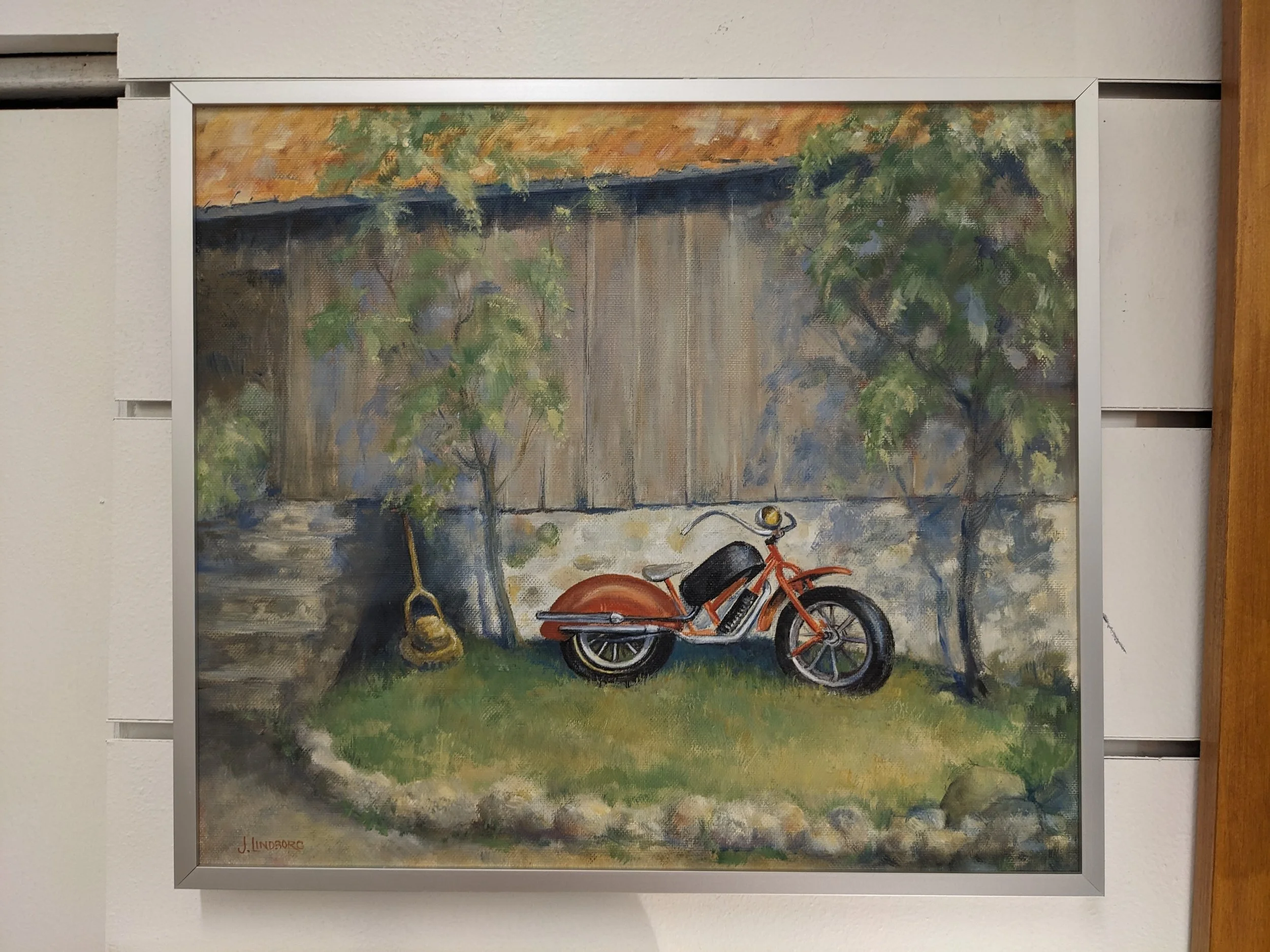 "Anomoly" Oil on Canvas by Jan Lindborg 