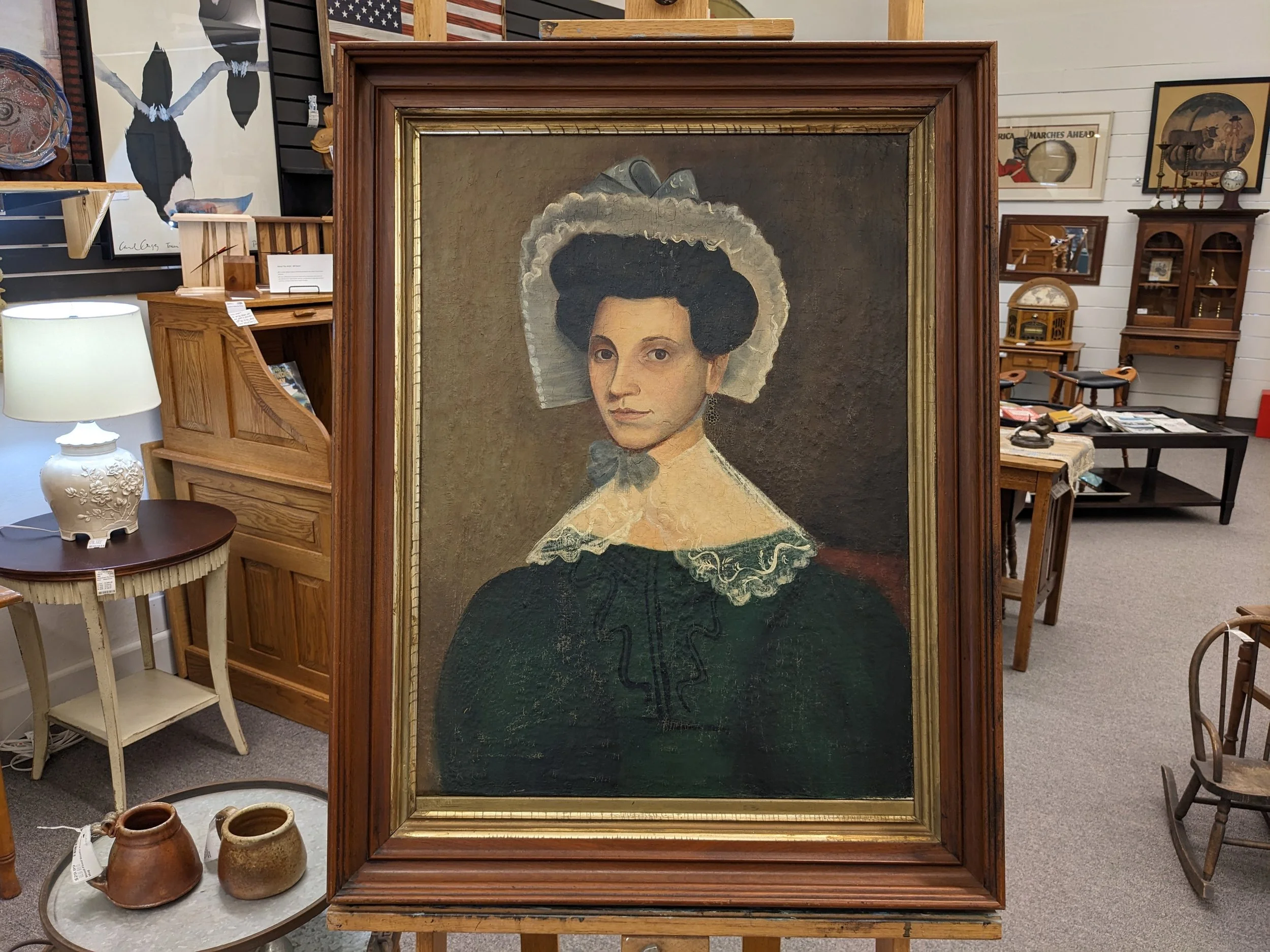 Anita Horton Oil Portrait by Jan Lindborg 