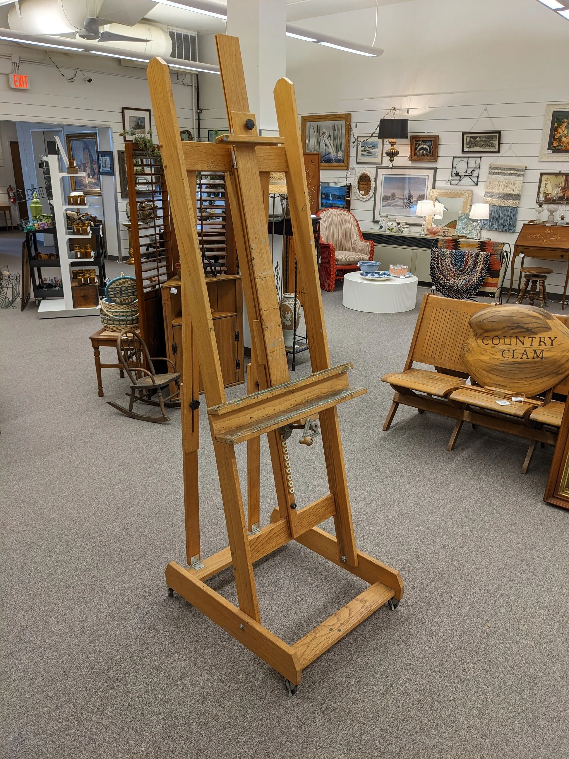 Vintage Large Artist Easel