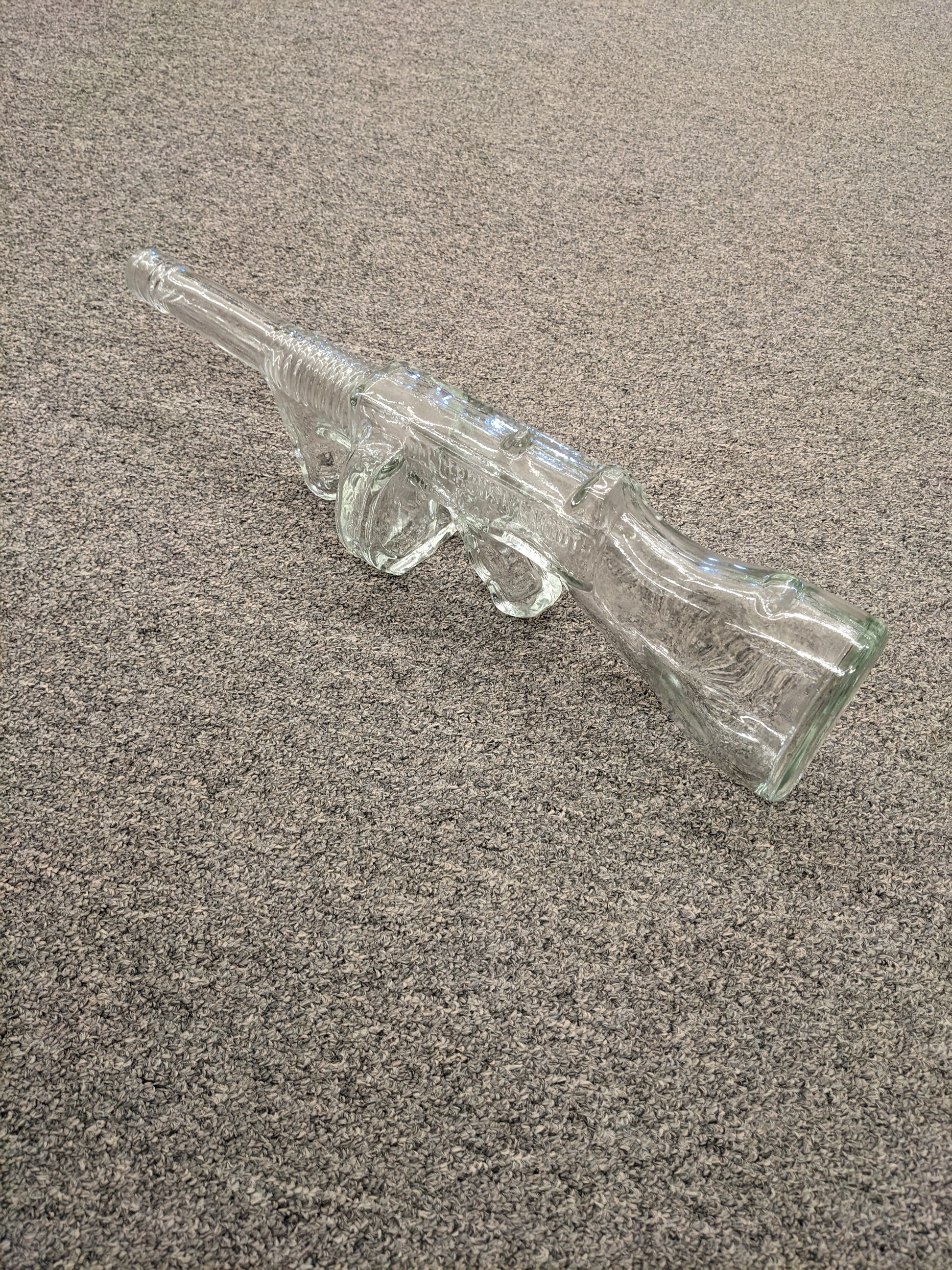 Al Capone Tommy Gun Vodka Bottle