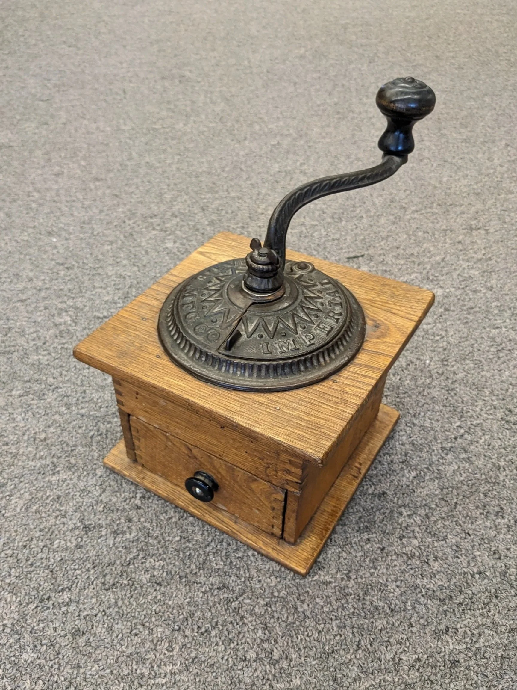 Antique Imperial Arcade Coffee Grinder