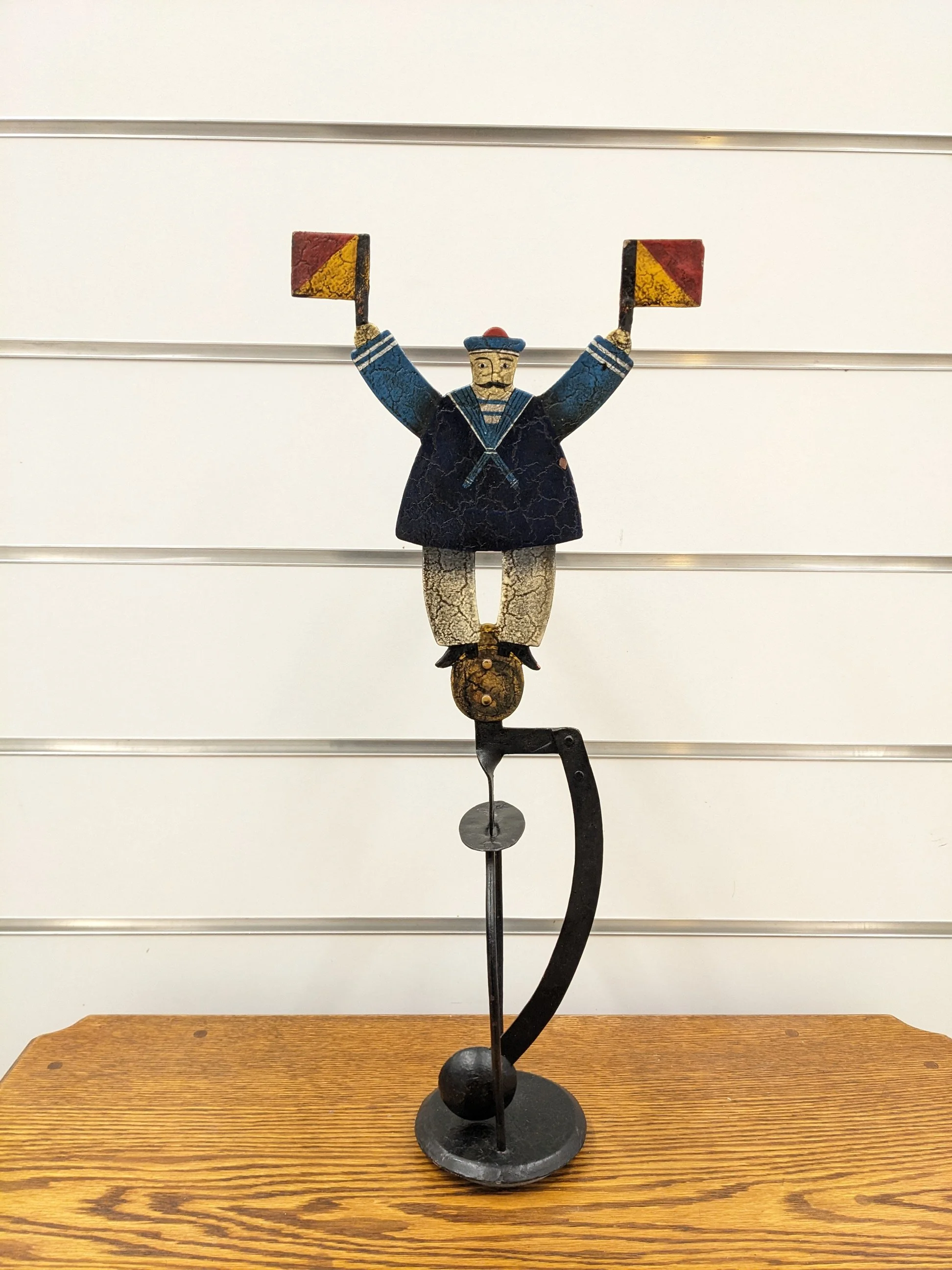 Kinetic Sailor Sculpture