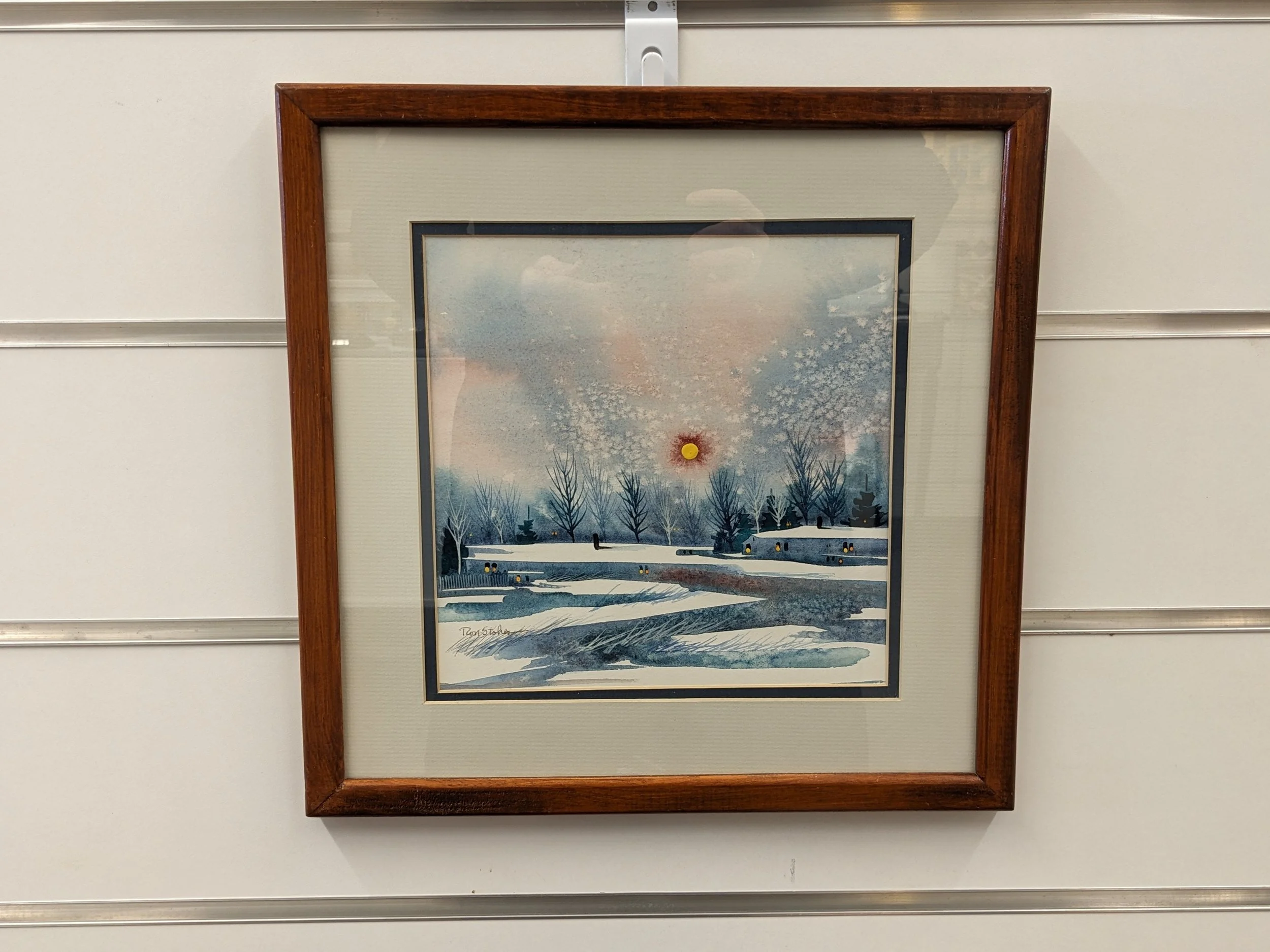 "Henry's Place" Watercolor by R. Stokes