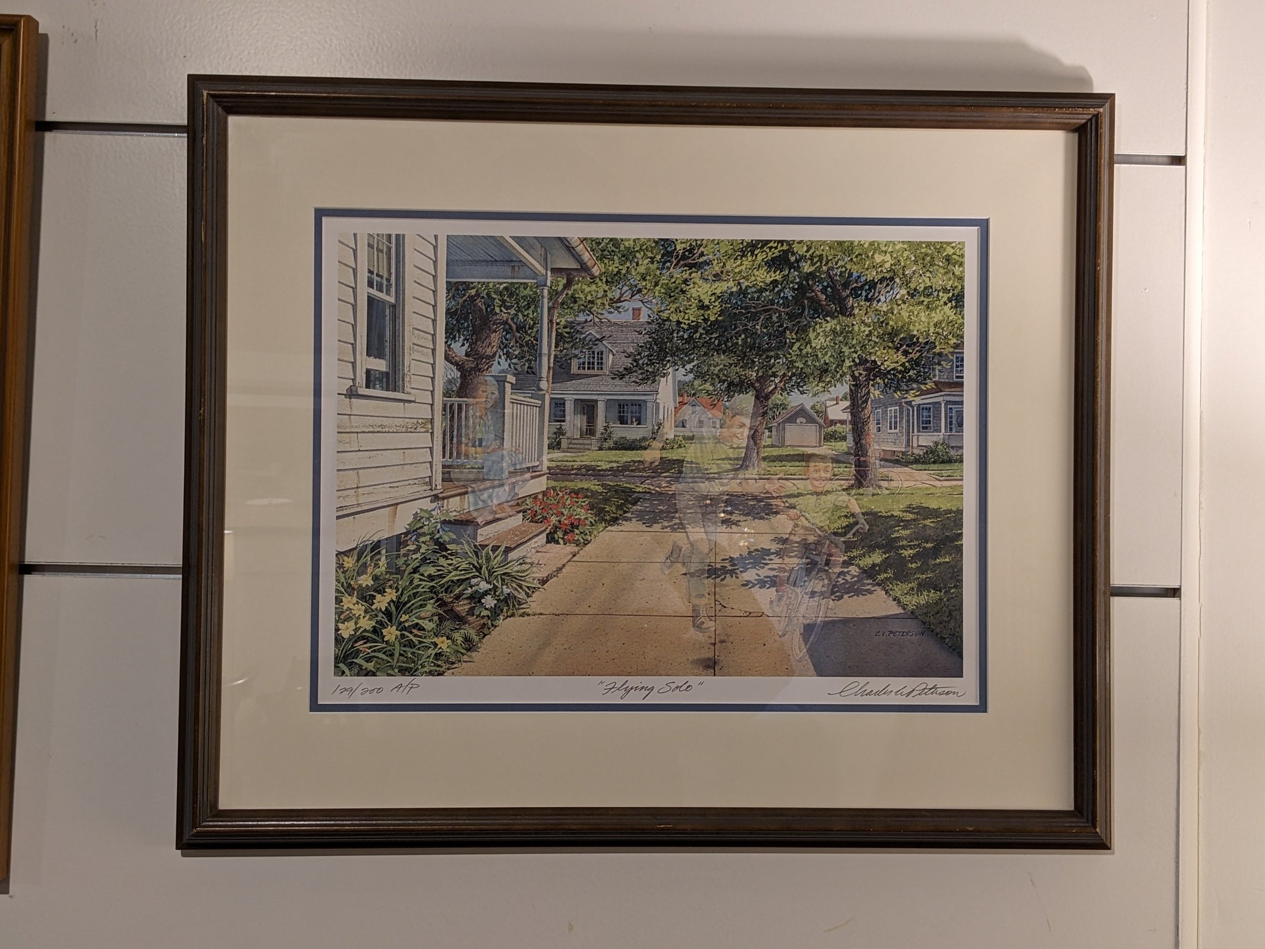 "Flying Solo" by C. Peterson, Artist Proof