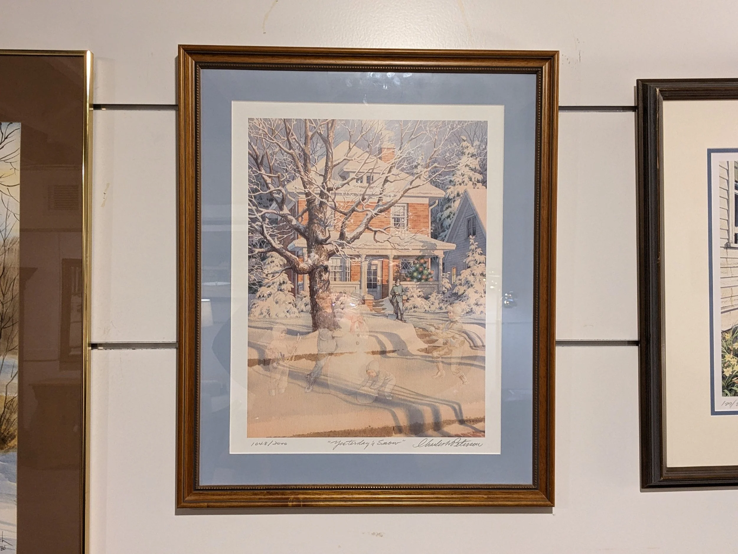 "Yesterday's Snow" by Charles Peterson