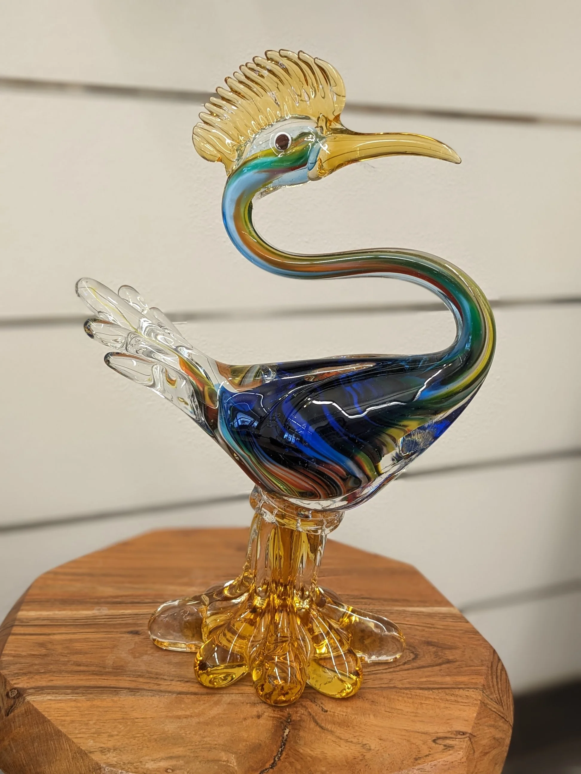Art Glass Crane/Heron