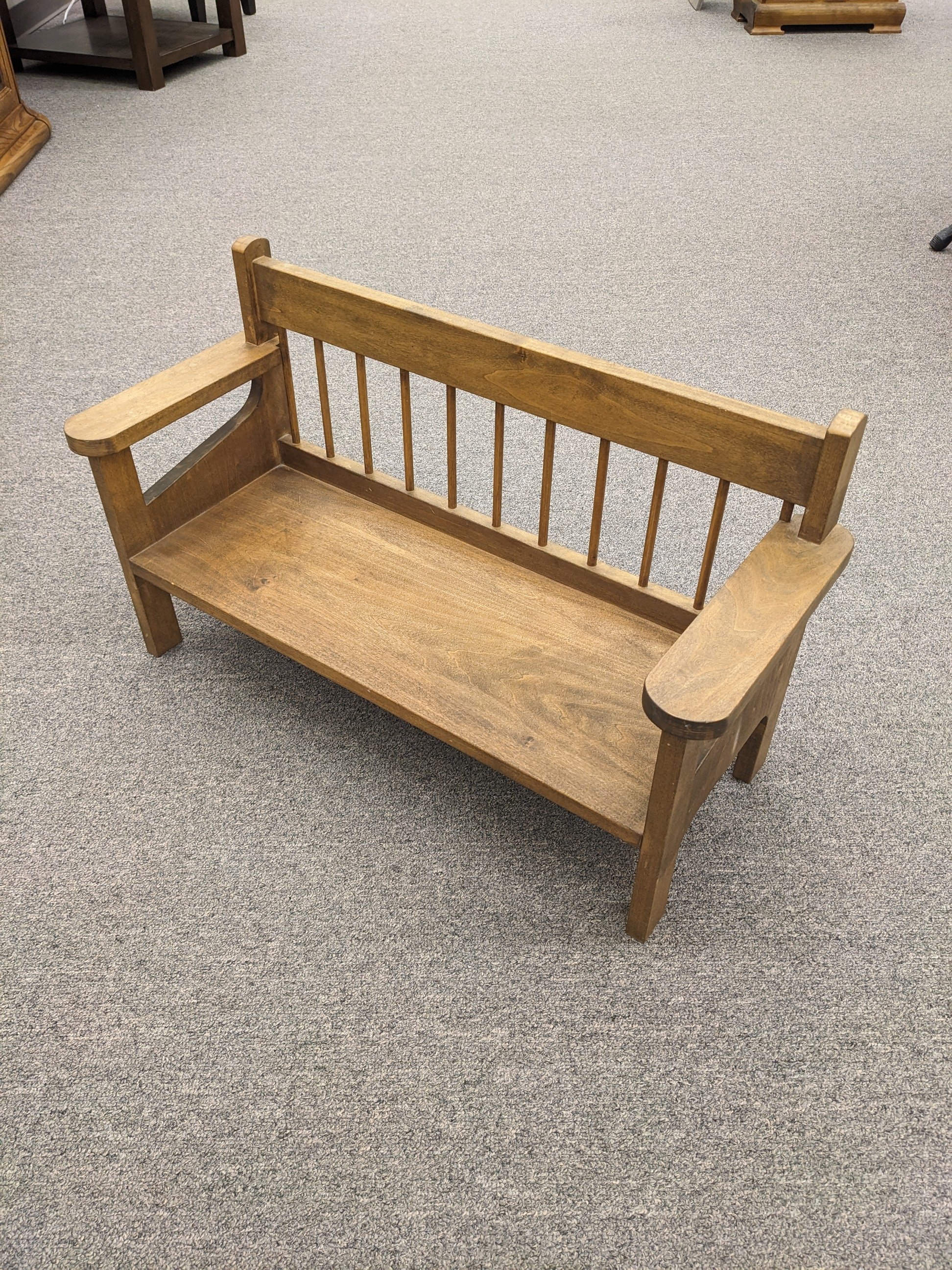 Mission-Style Solid Wood Plant Bench