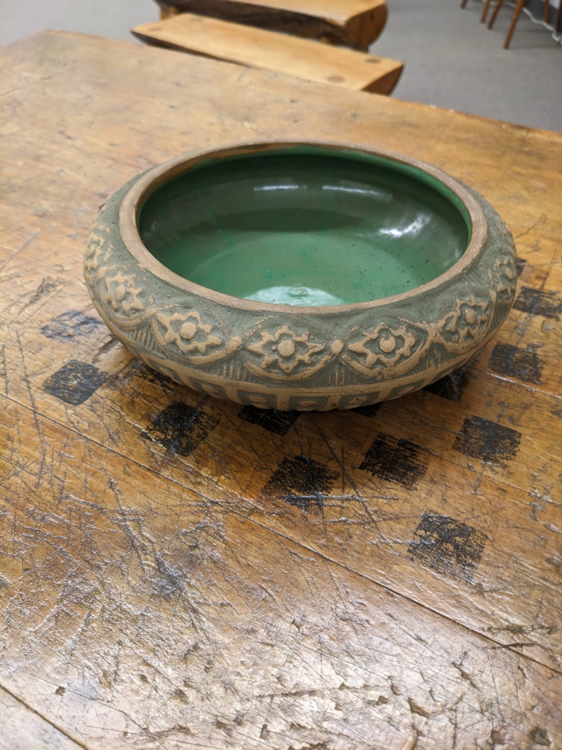 Red Wing Brushware Heritage Planter Bowl
