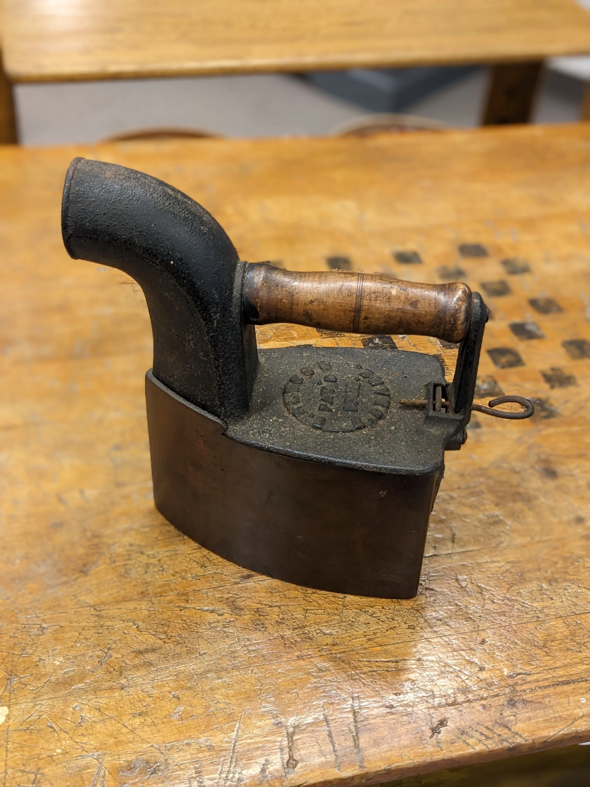 1800s Bless &amp; Drake Vulcan God Charcoal SAD Iron