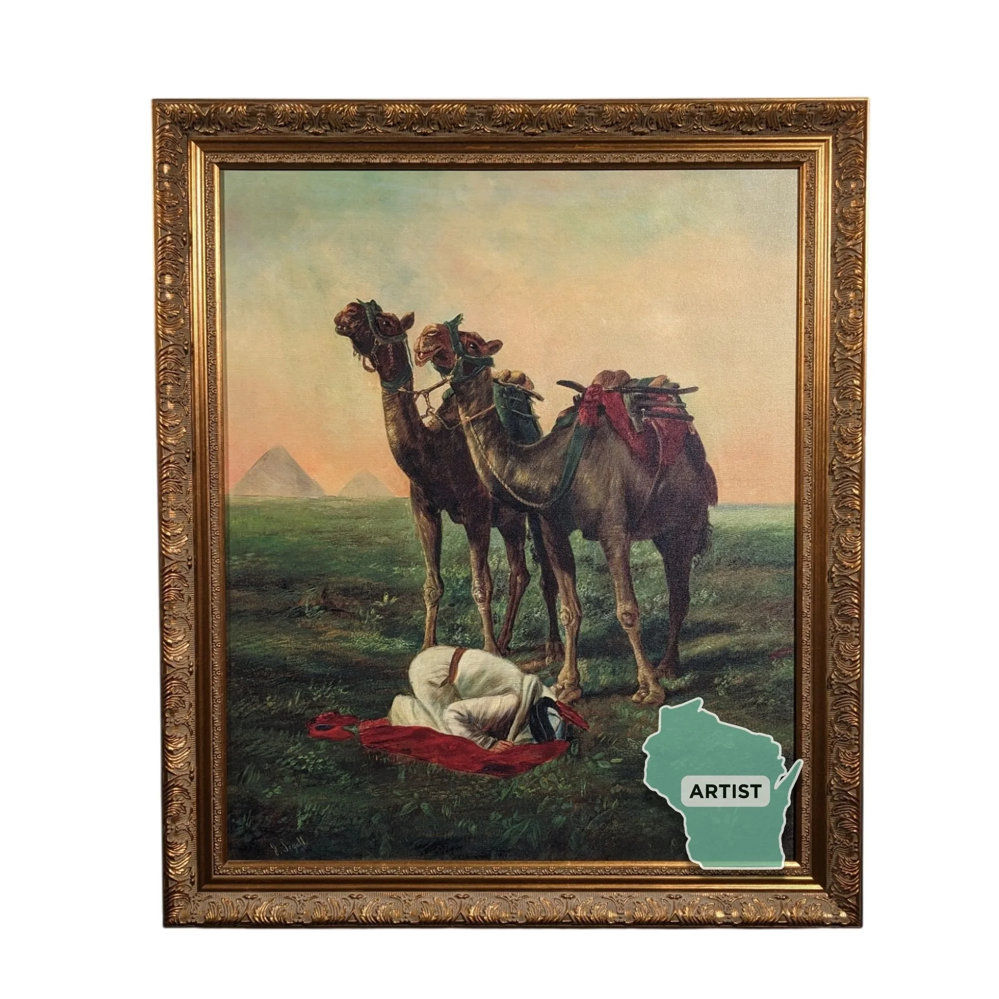 Julius Segall Desert Prayer Print