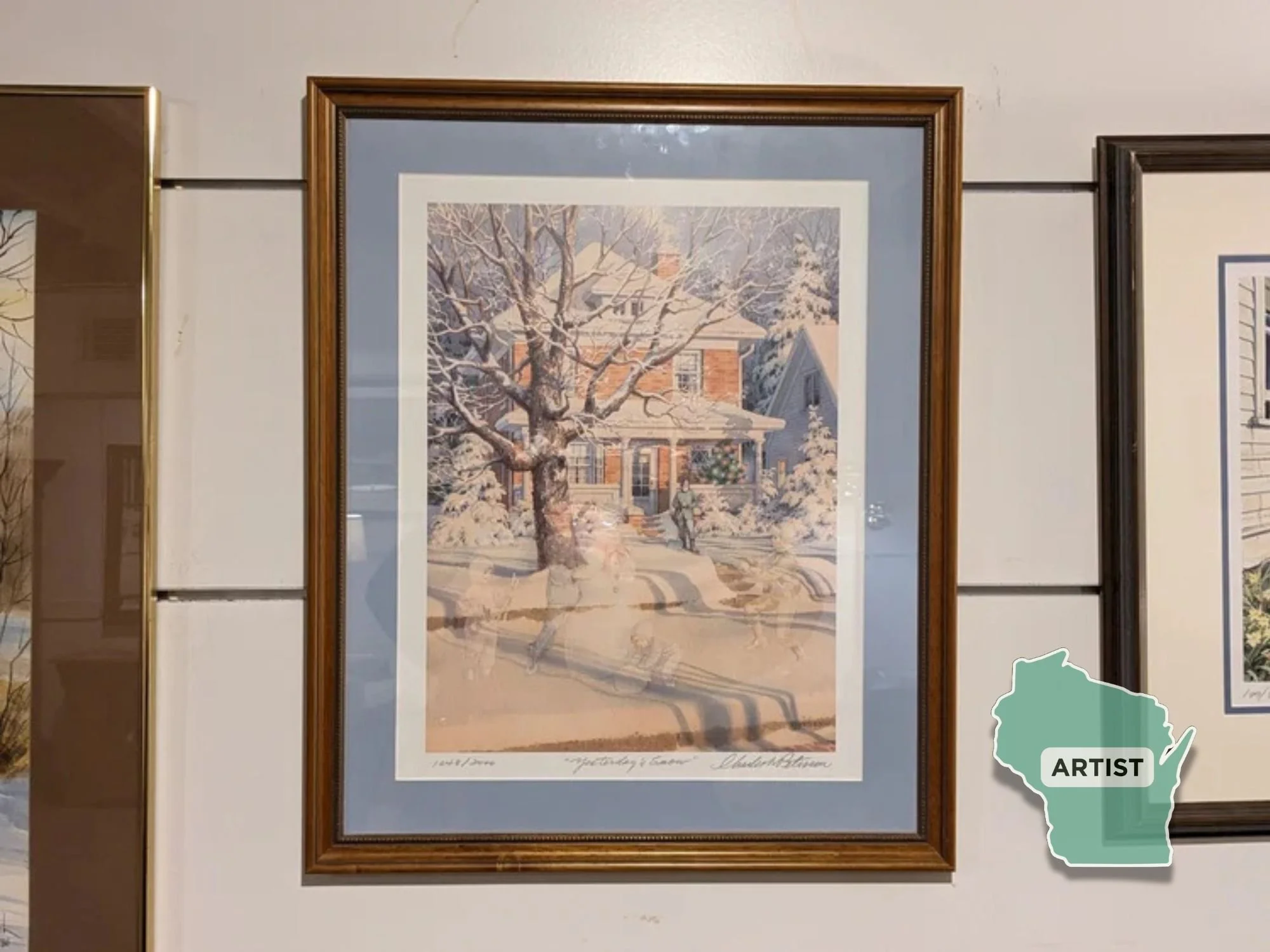 "Yesterday's Snow" by Charles Peterson