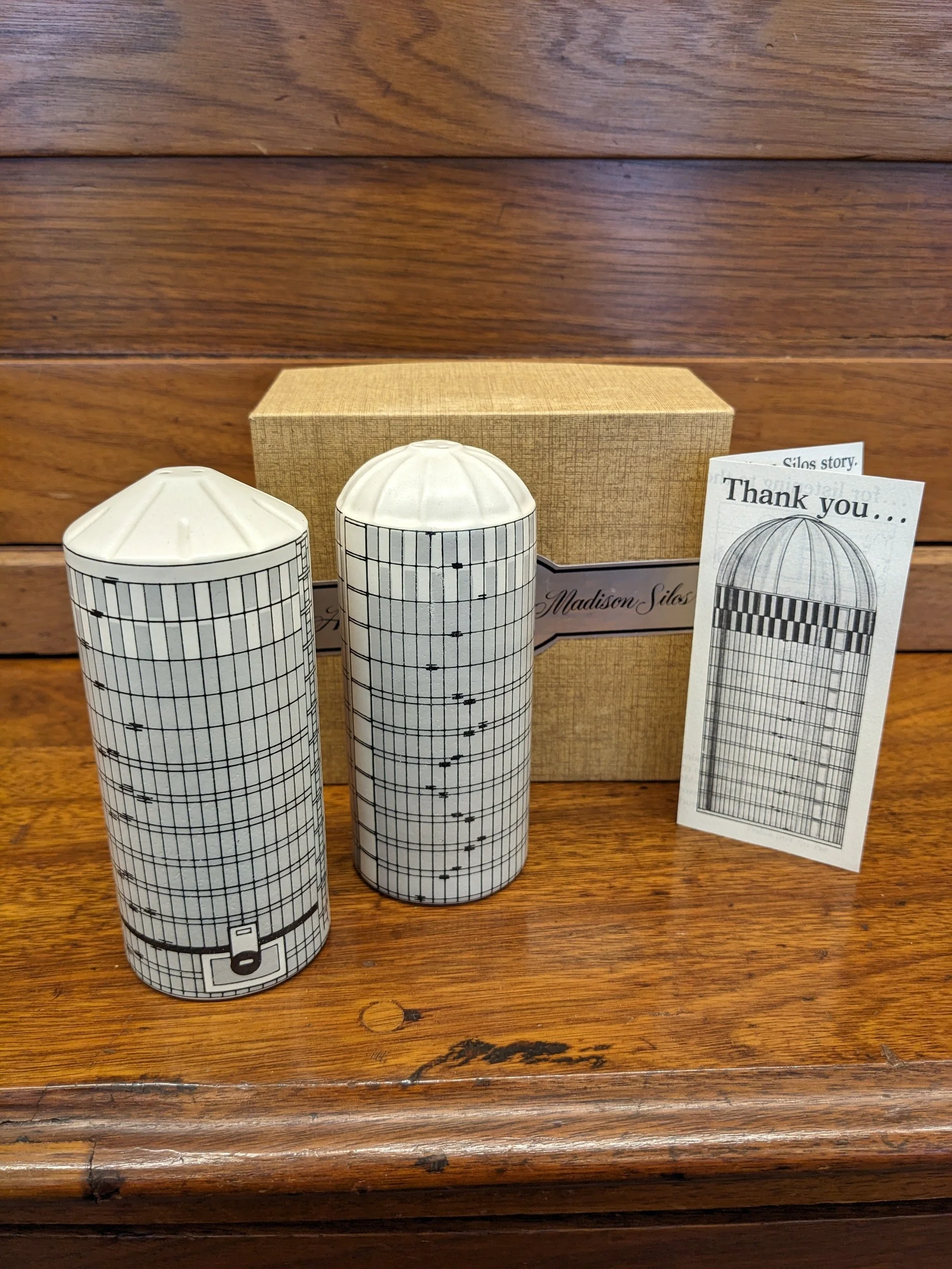 Madison Silos Salt &amp; Pepper Shakers