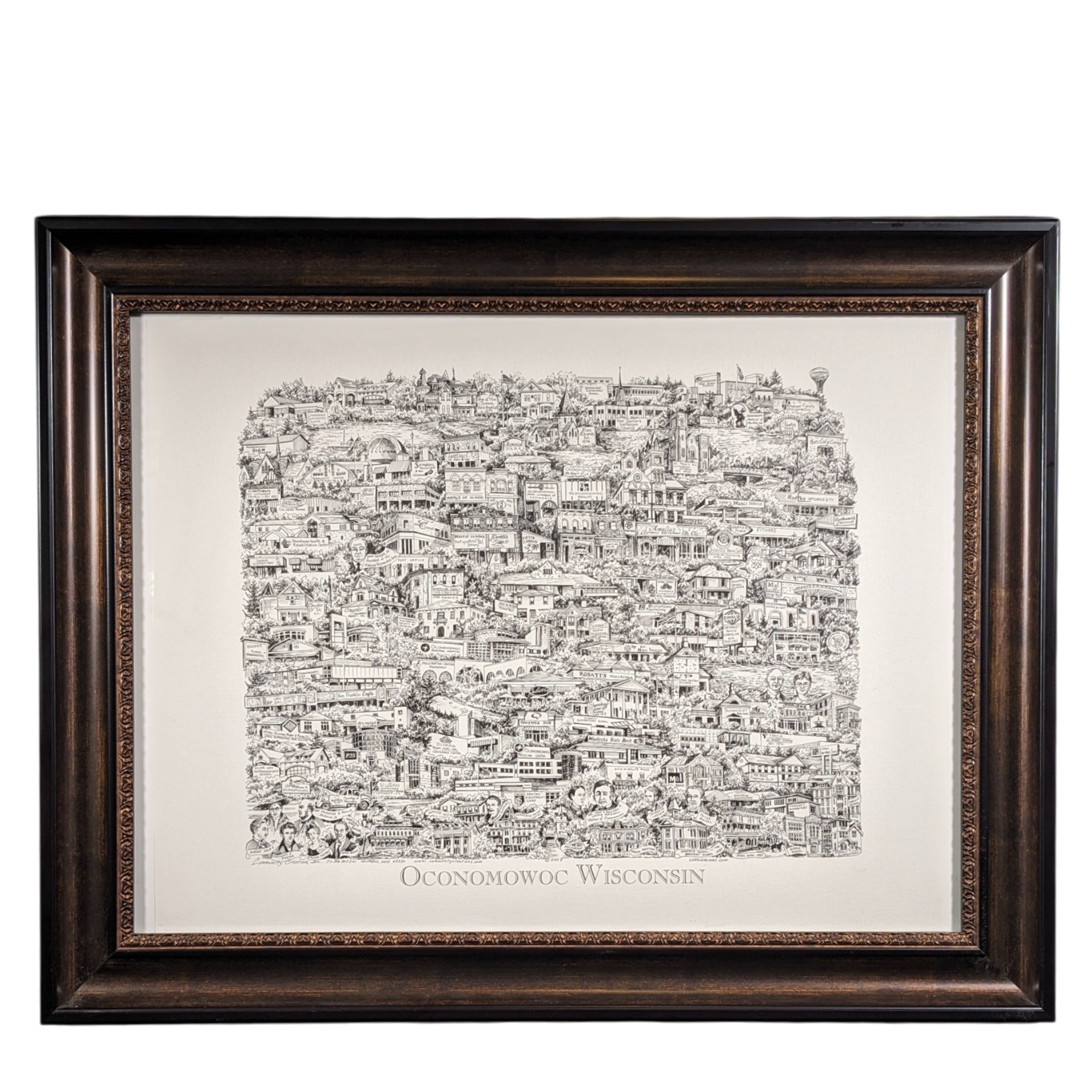 Oconomowoc Time Capsule Print